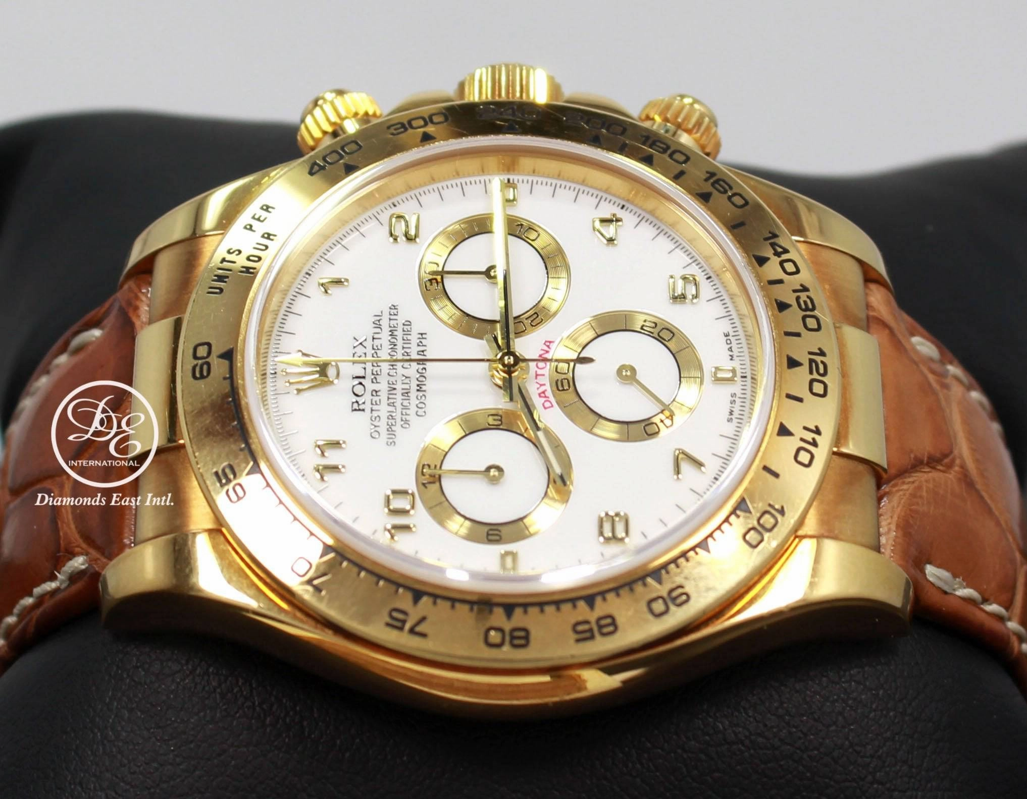 Rolex Daytona 116518 18K Yellow Gold Oyster Perpetual Cosmograph