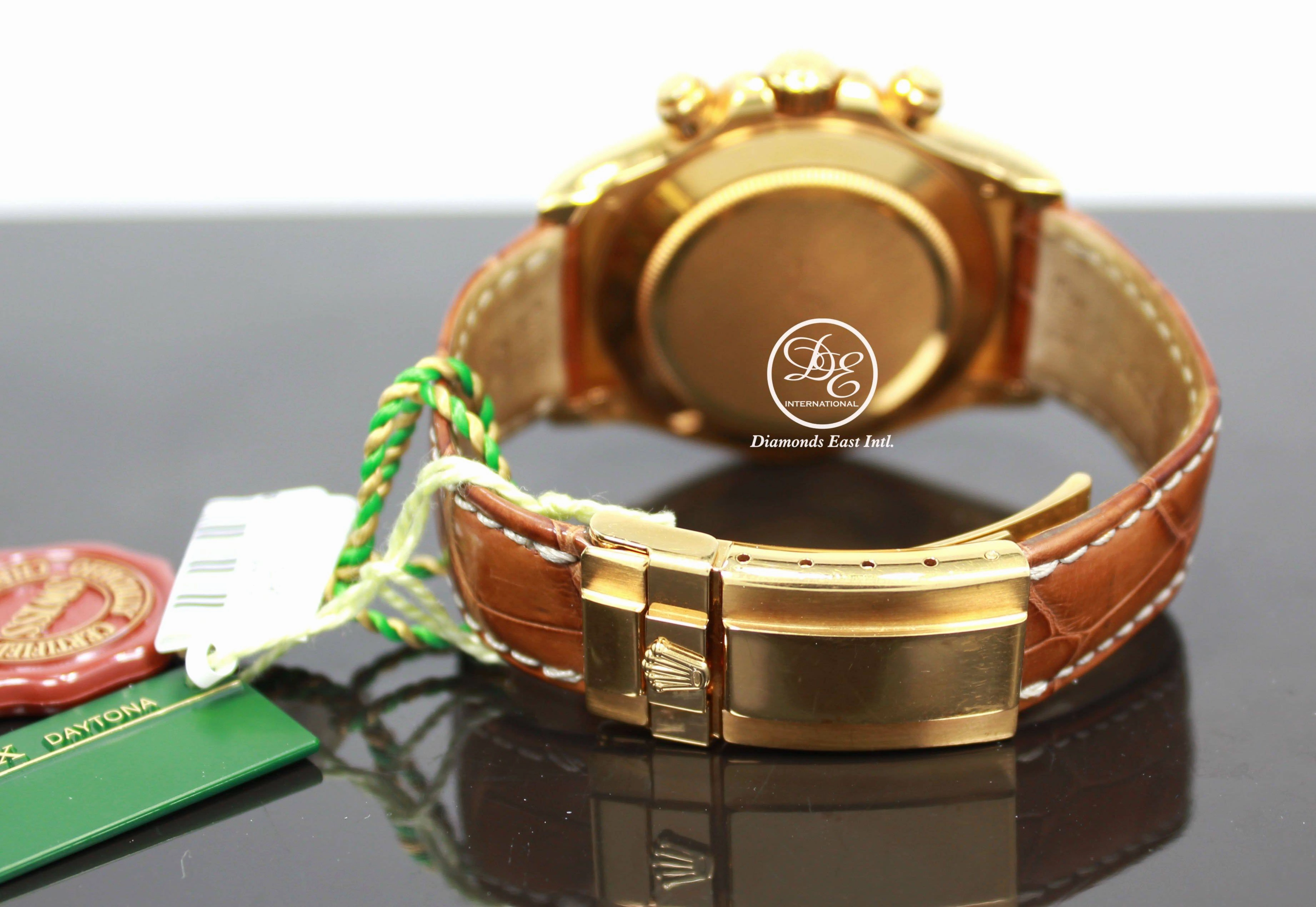 Rolex Daytona 116518 18K Yellow Gold Oyster Perpetual Cosmograph