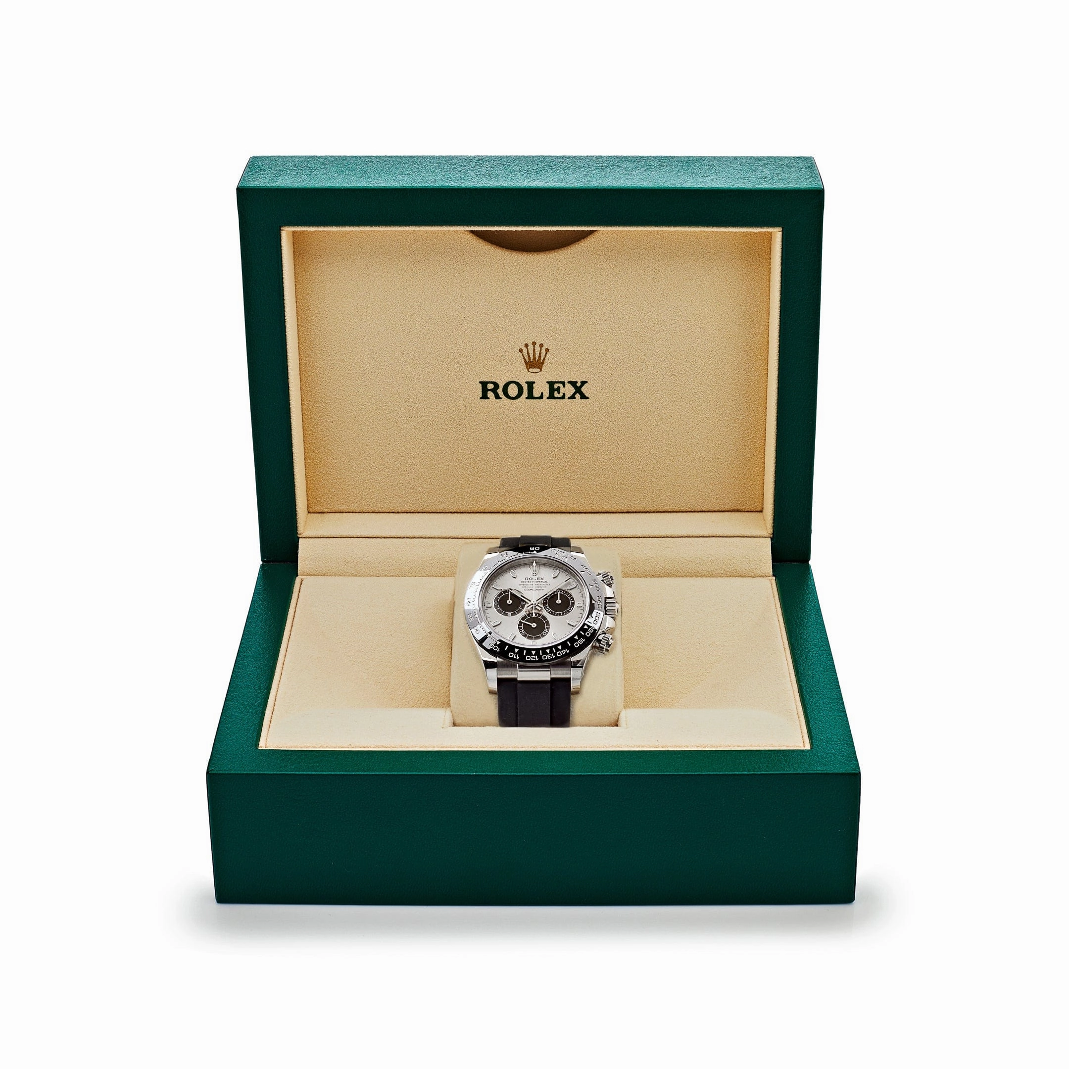 Rolex Daytona 116519LN 'Ghost' White Gold Bright Black Dial