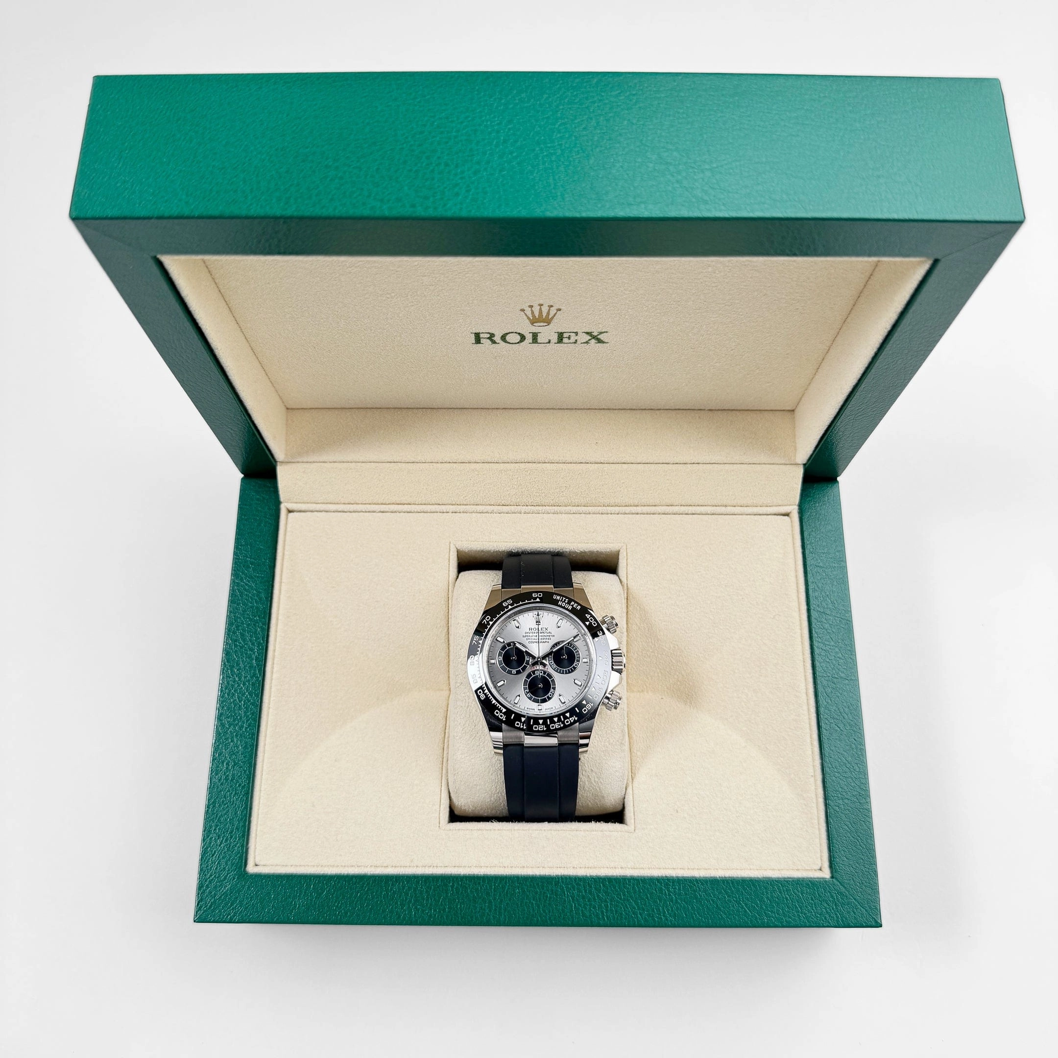Rolex Daytona 116519LN 'Ghost' White Gold Steel and Bright Black Dial (2022)
