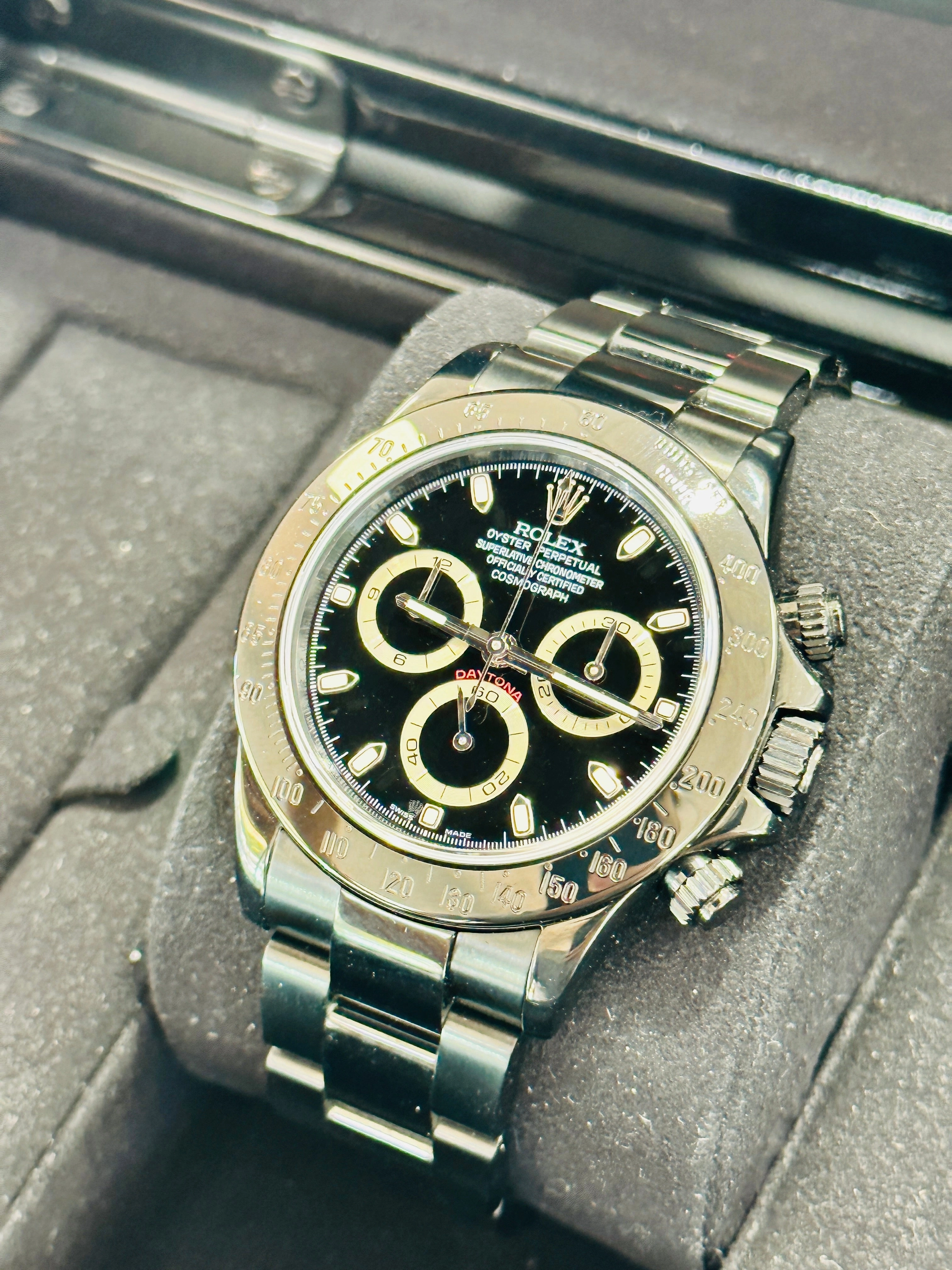 Rolex Daytona 116520 "Pro Hunter Edition" Box & Papers