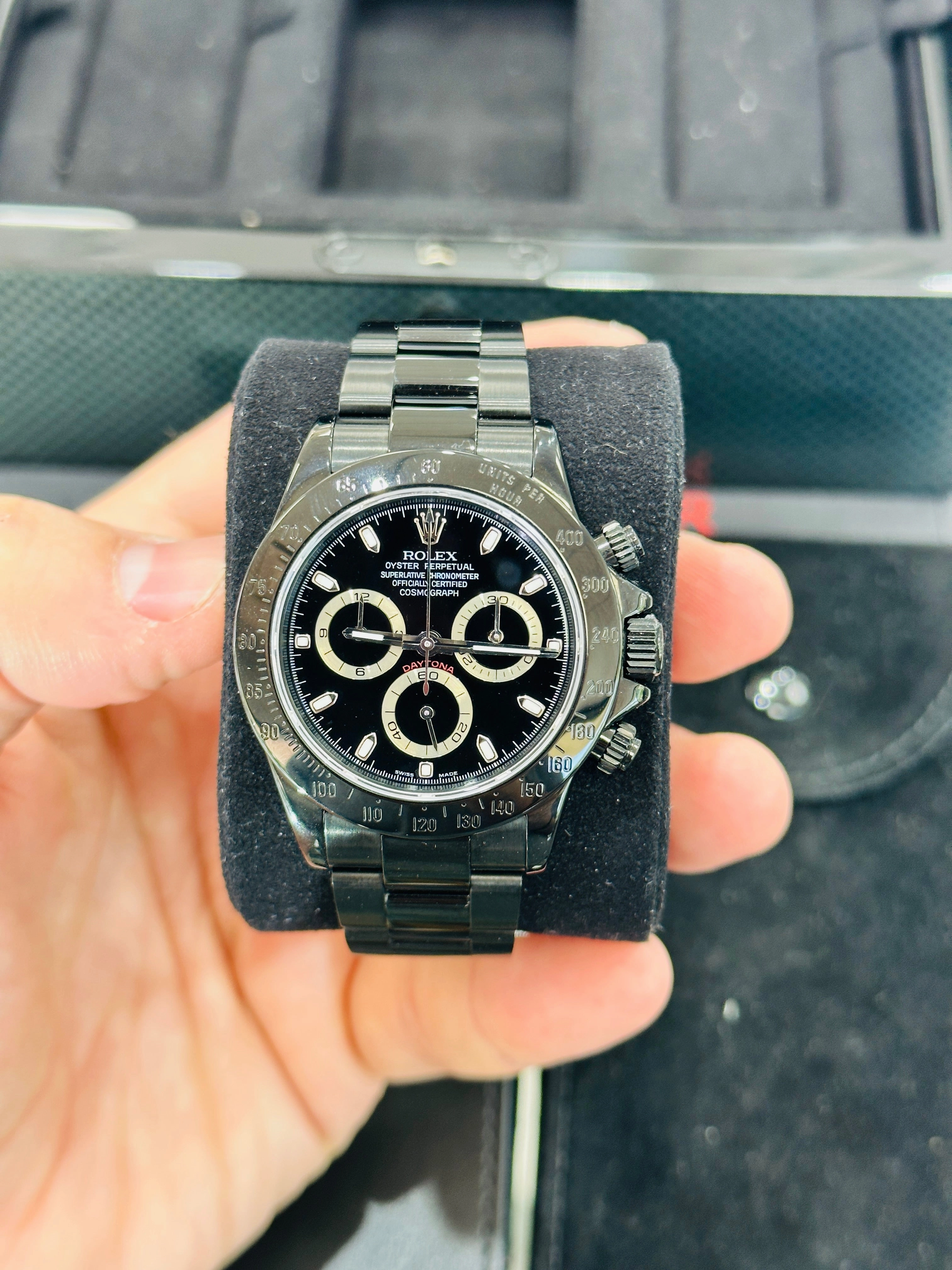 Rolex Daytona 116520 "Pro Hunter Edition" Box & Papers