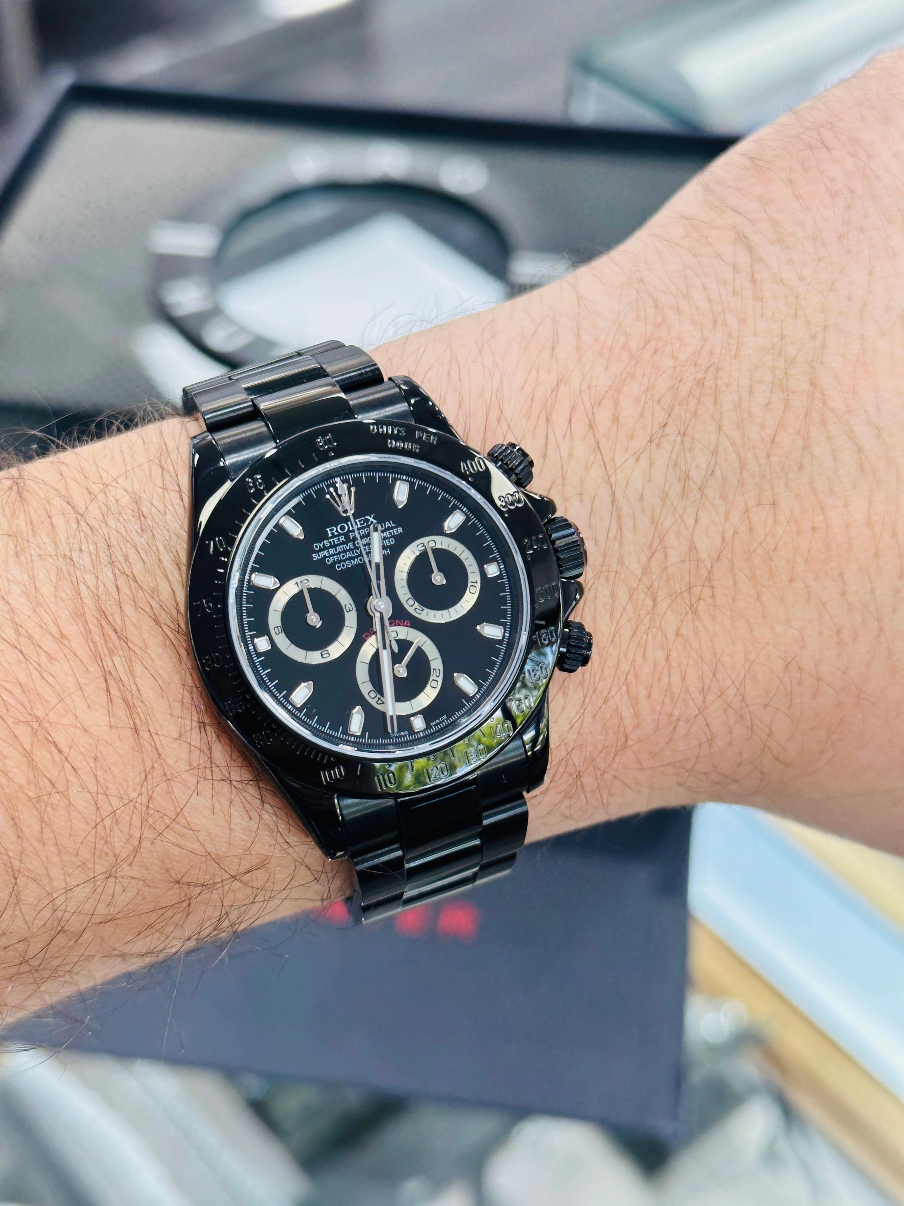 Rolex Daytona 116520 "Pro Hunter Edition" Box & Papers