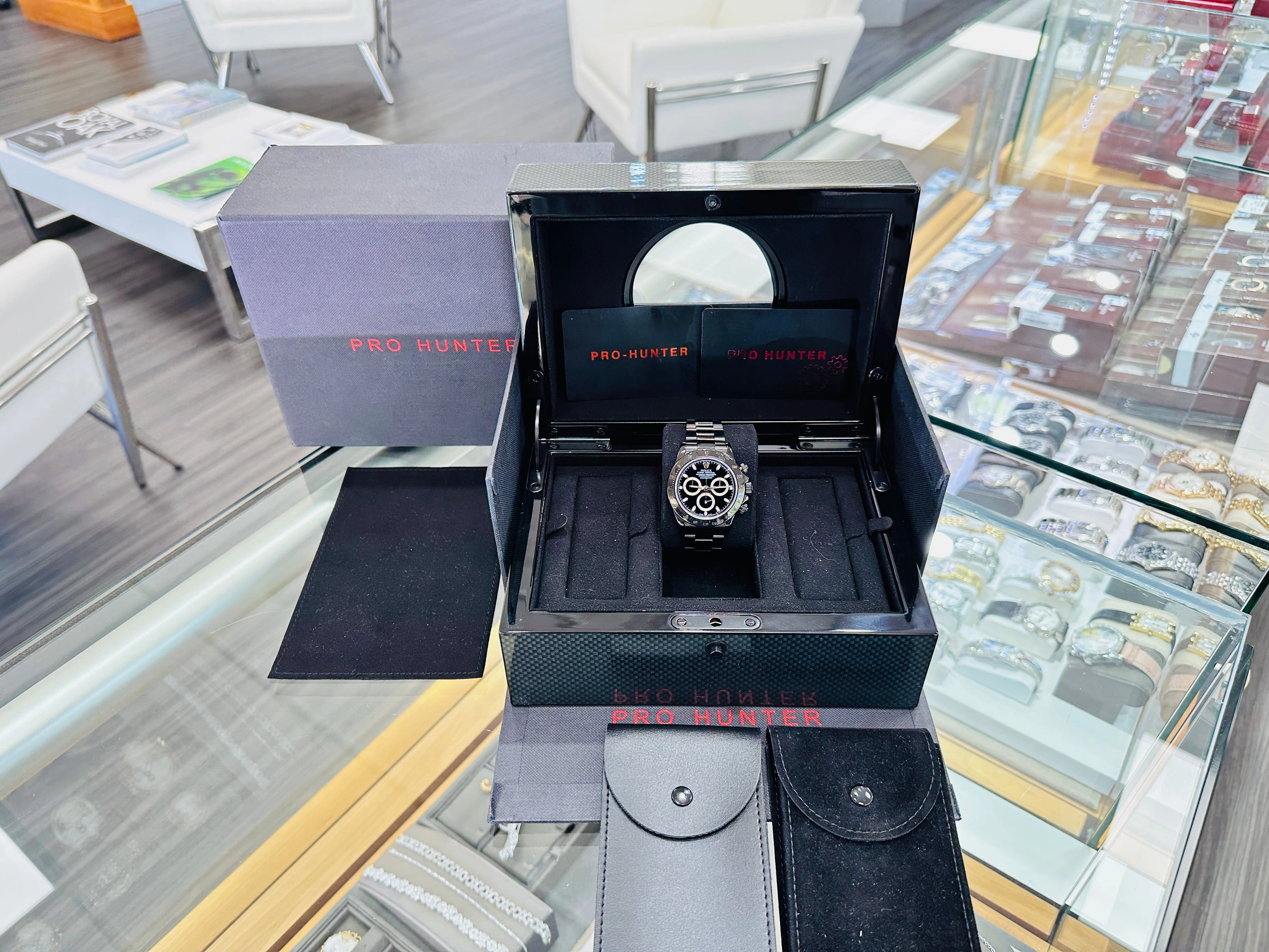 Rolex Daytona 116520 "Pro Hunter Edition" Box & Papers