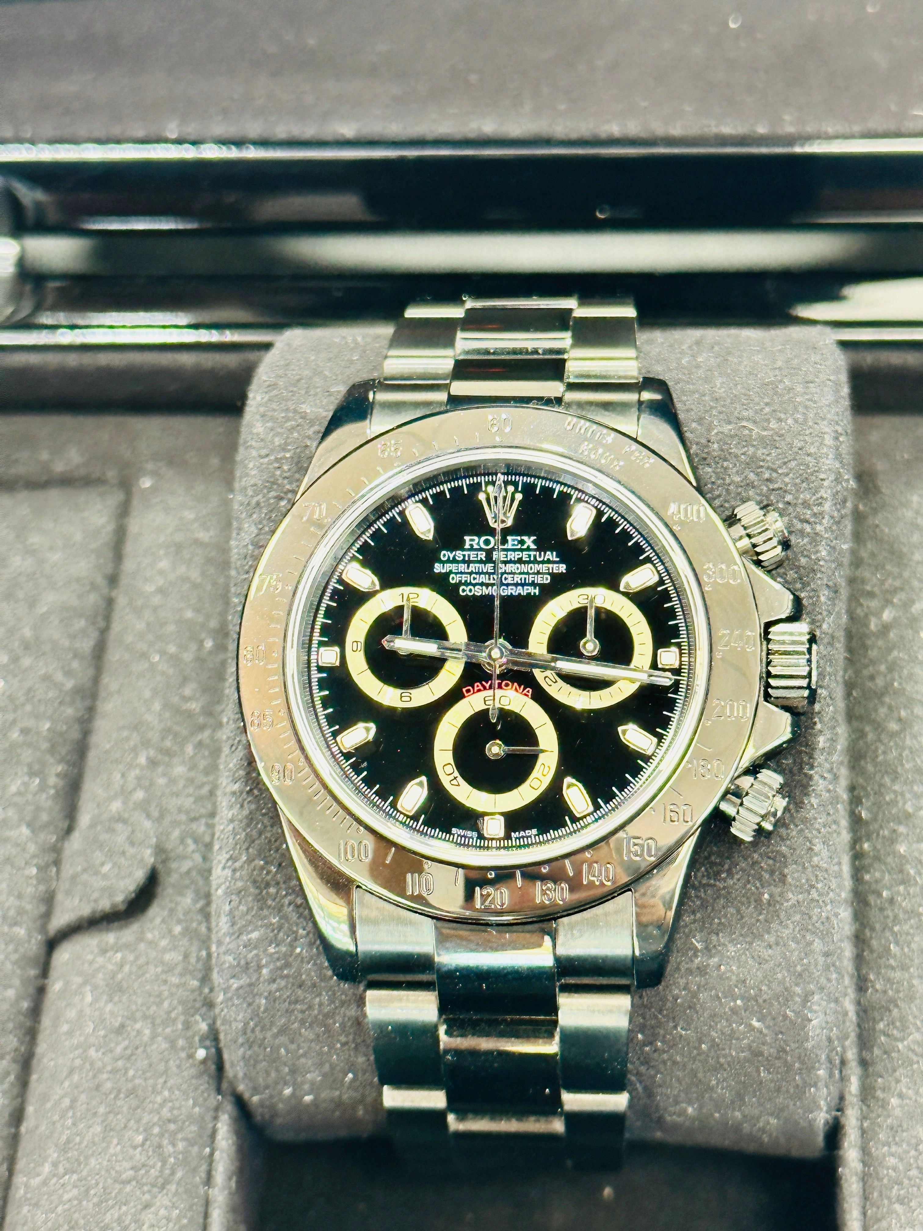 Rolex Daytona 116520 "Pro Hunter Edition" Box & Papers