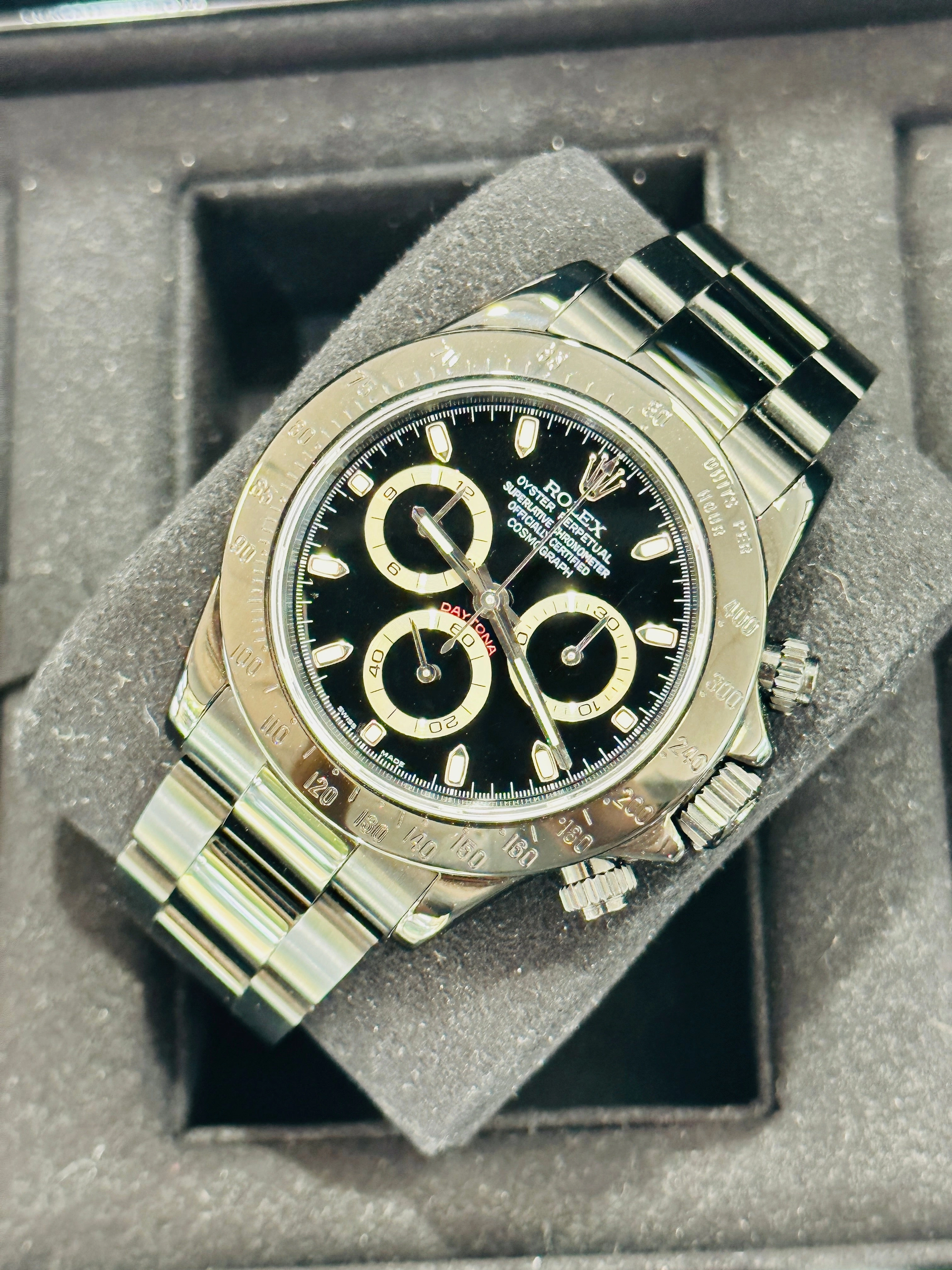 Rolex Daytona 116520 "Pro Hunter Edition" Box & Papers