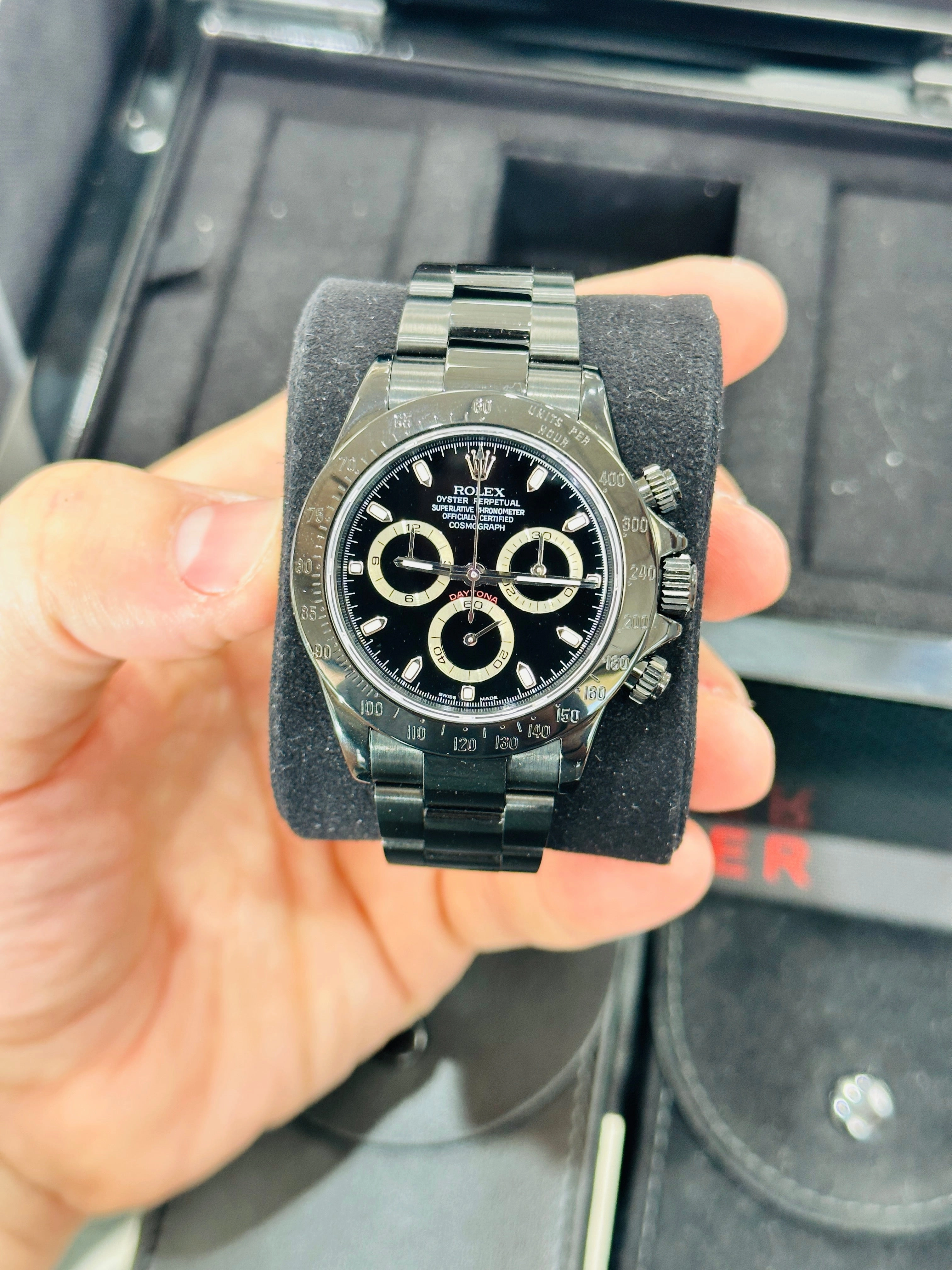 Rolex Daytona 116520 "Pro Hunter Edition" Box & Papers