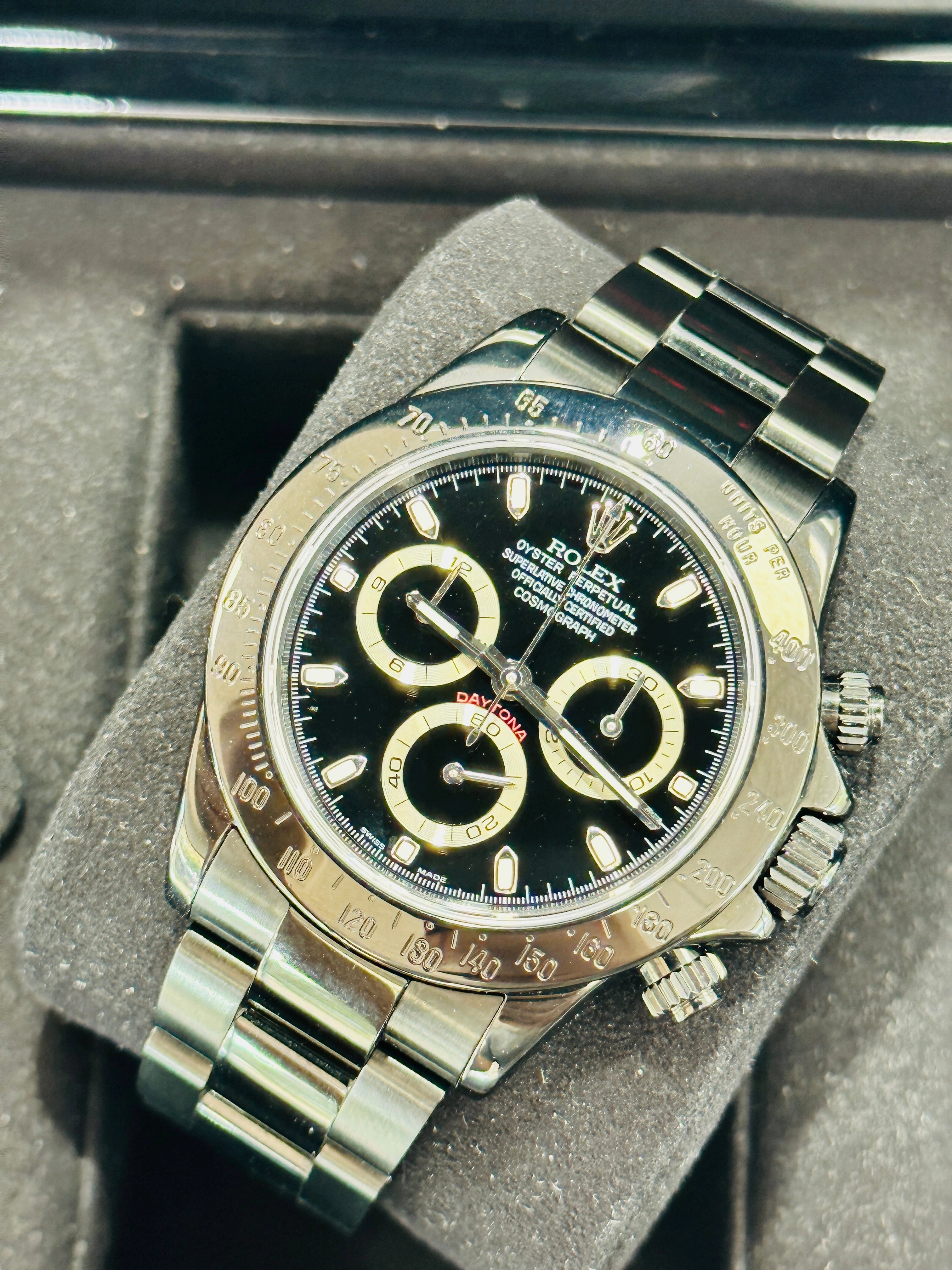 Rolex Daytona 116520 "Pro Hunter Edition" Box & Papers