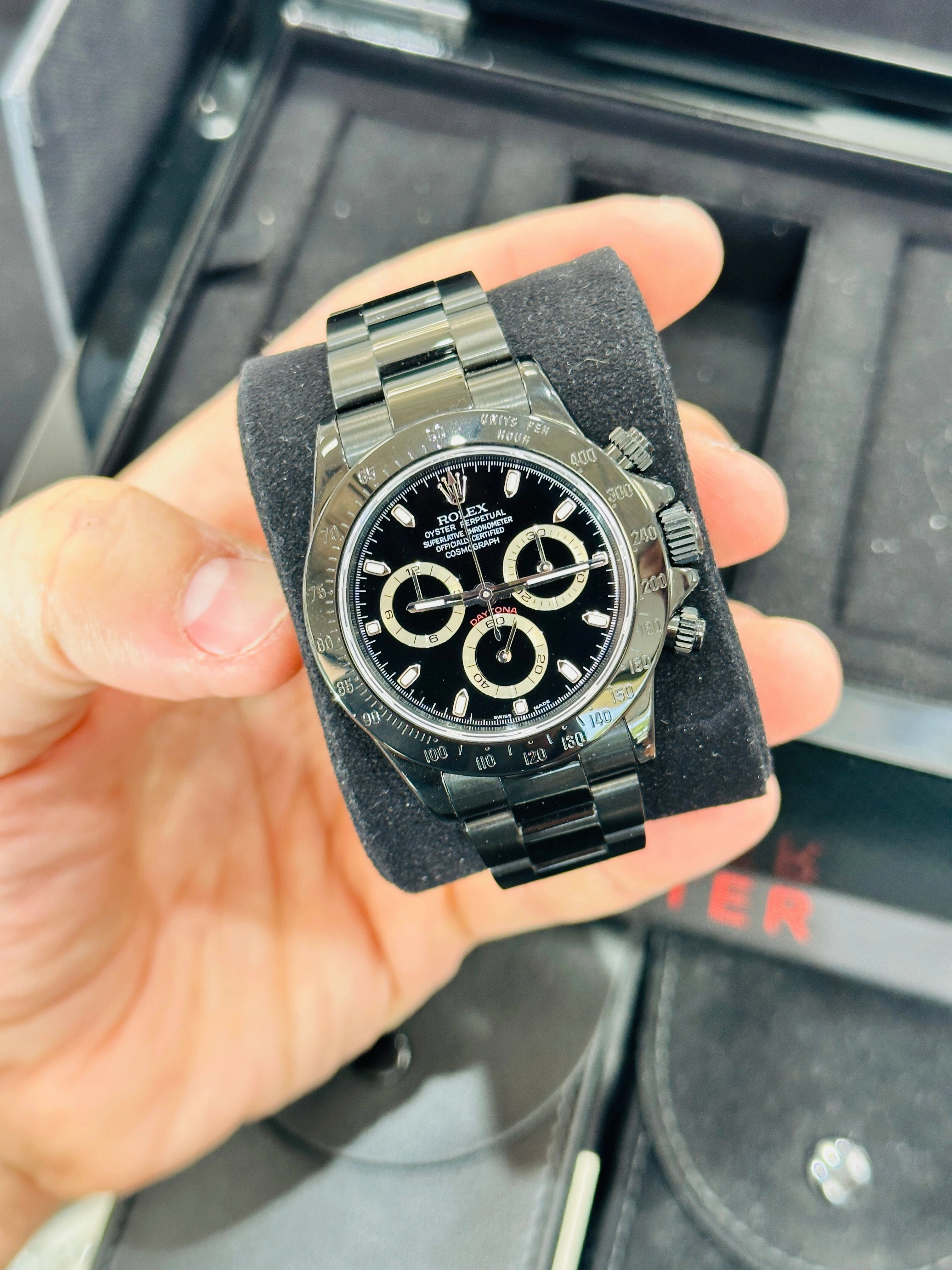 Rolex Daytona 116520 "Pro Hunter Edition" Box & Papers