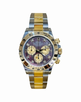 Rolex Daytona 116523 Tahitian Mother of pearl Full Stickers Unworn
