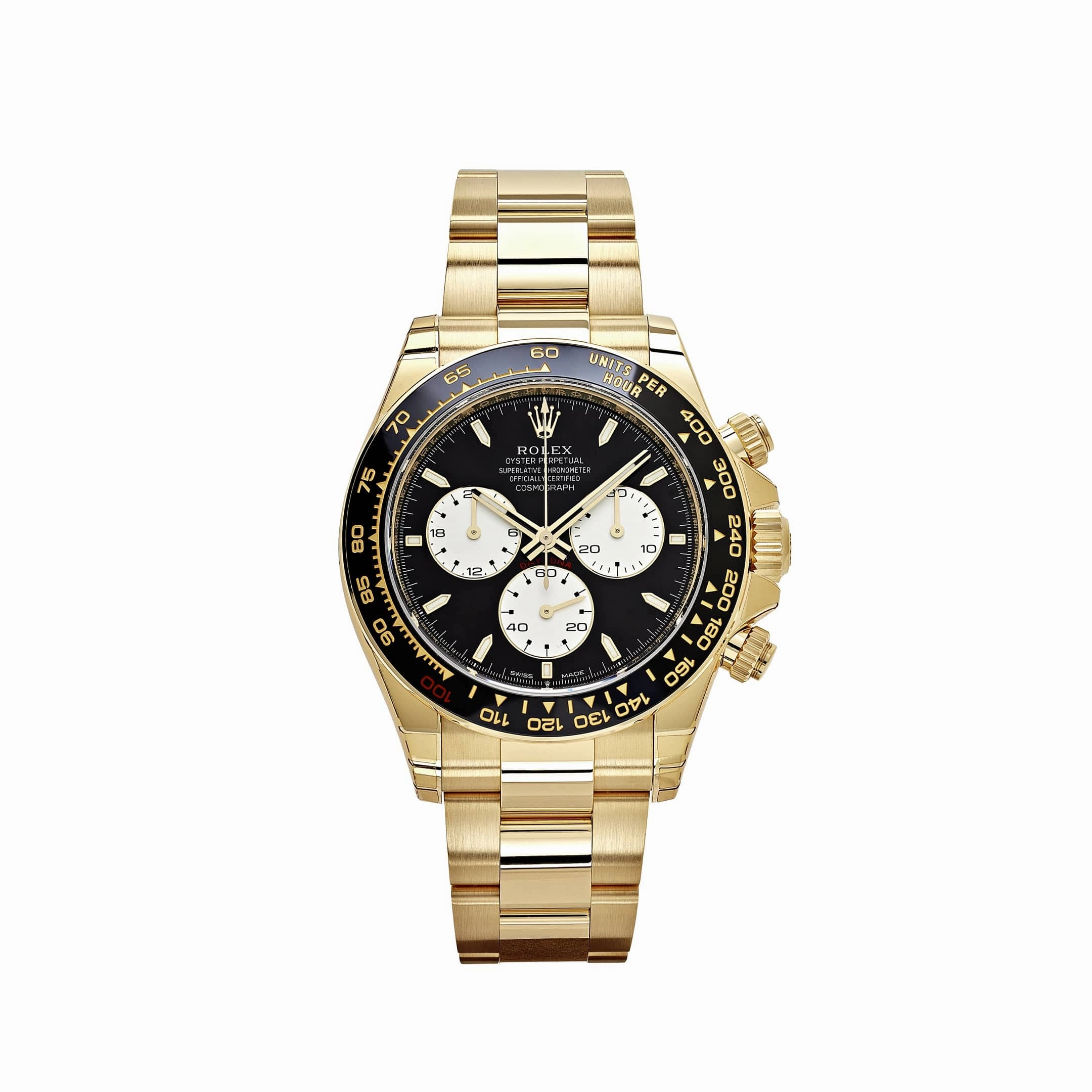 Rolex Daytona 126528LN 'Le Mans' Yellow Gold Black Dial