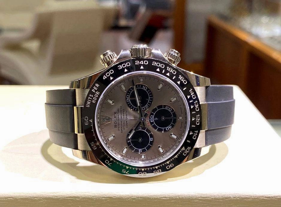 Rolex Daytona 18K White Gold 116519 LN OysterFLEX Perpetual Cosmograph BOX/PAPER