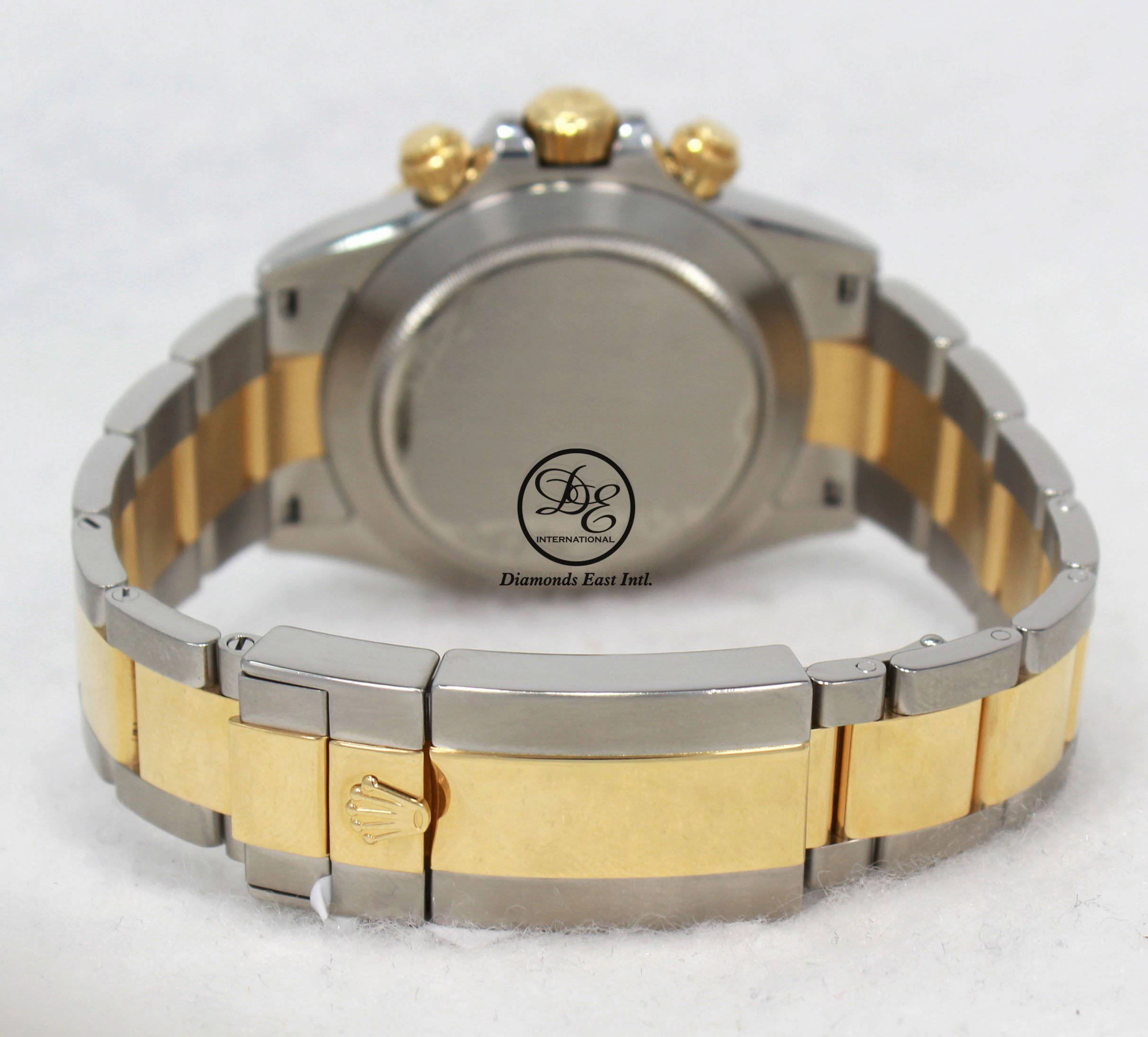Rolex Daytona PANDA 116523 Cosmograph 18K Yellow Gold /SS Watch