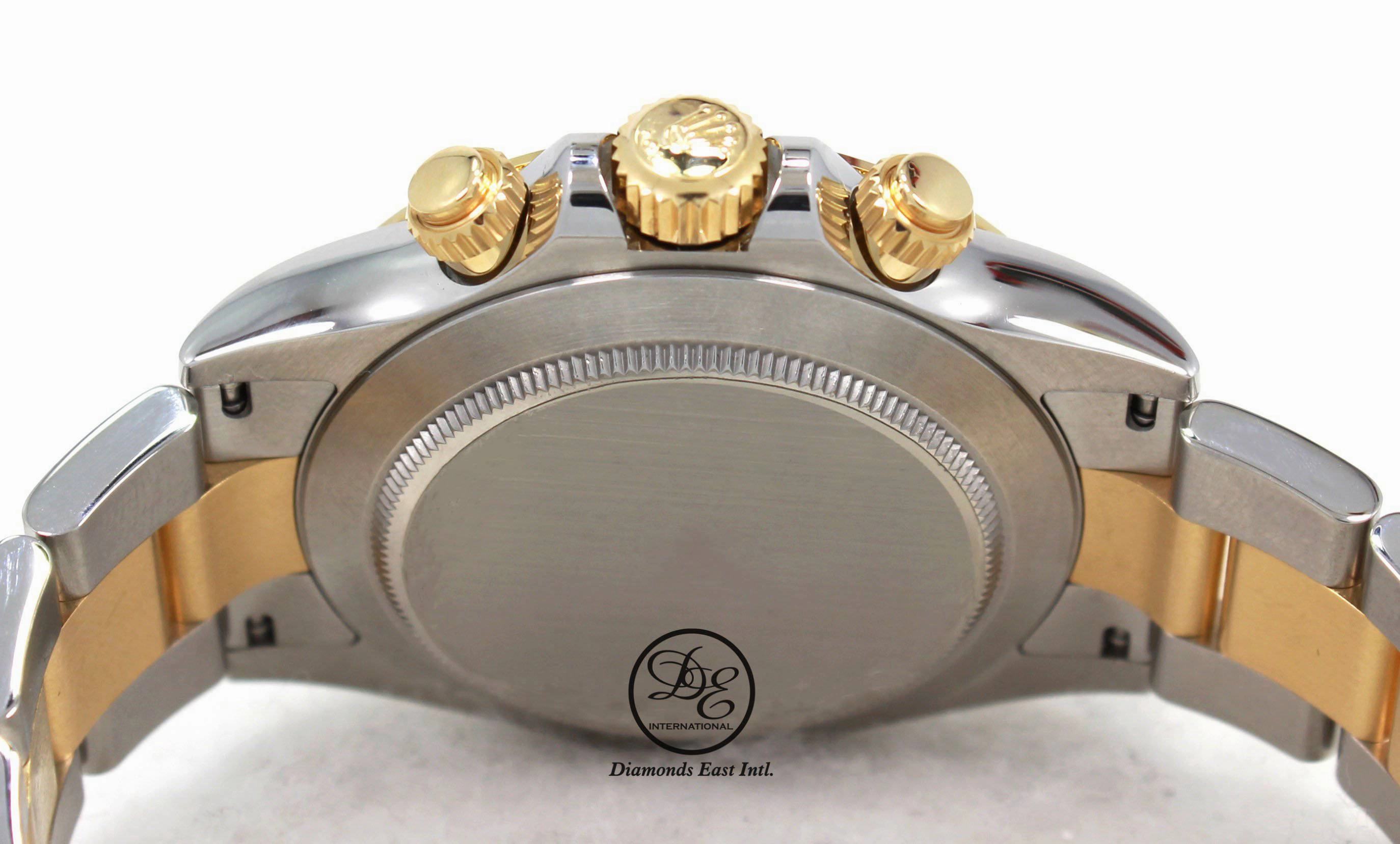 Rolex Daytona PANDA 116523 Cosmograph 18K Yellow Gold /SS Watch