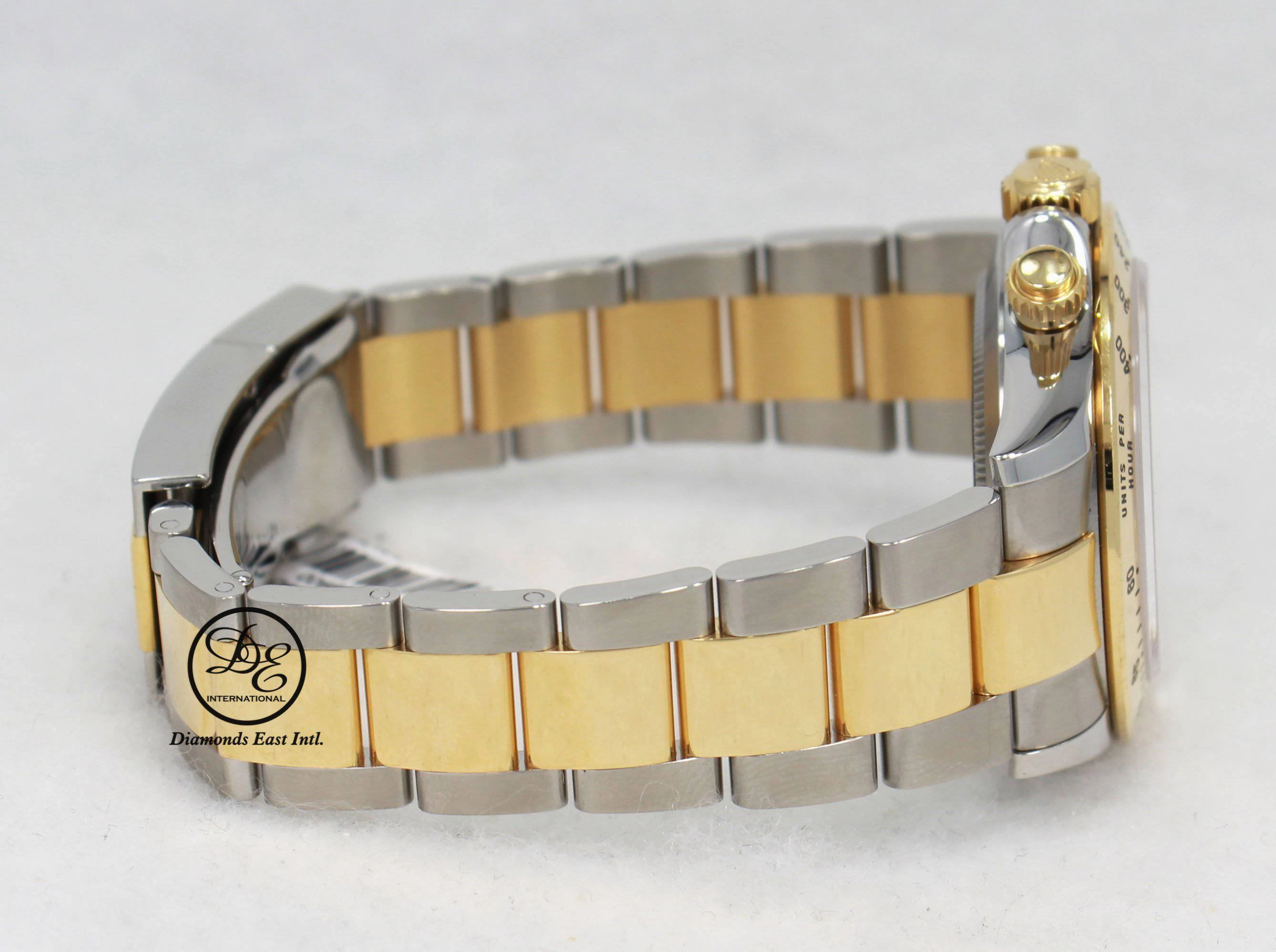 Rolex Daytona PANDA 116523 Cosmograph 18K Yellow Gold /SS Watch