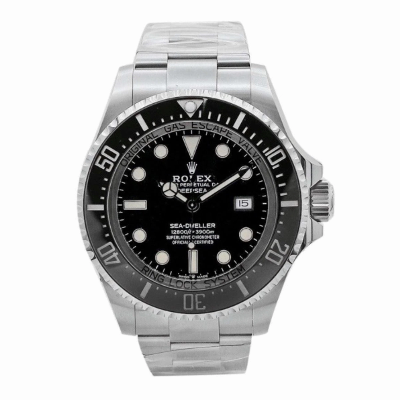 Rolex Deepsea / Sea Dweller 44mm - Ref: 126660 - Black Dial & Ceramic Bezel, Stainless Steel Oyster Bracelet Watch