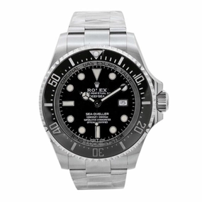 Rolex Deepsea / Sea Dweller 44mm - Ref: 126660 - Black Dial & Ceramic Bezel, Stainless Steel Oyster Bracelet Watch