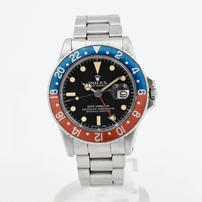 Rolex GMT Master Pepsi ref: 1675 from 1975