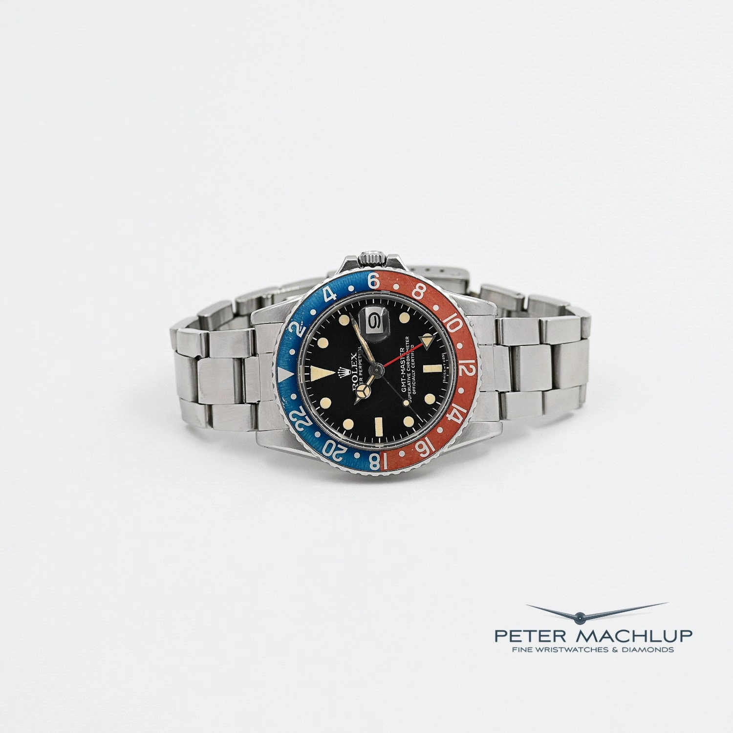 Rolex GMT Master Pepsi ref: 1675 from 1975