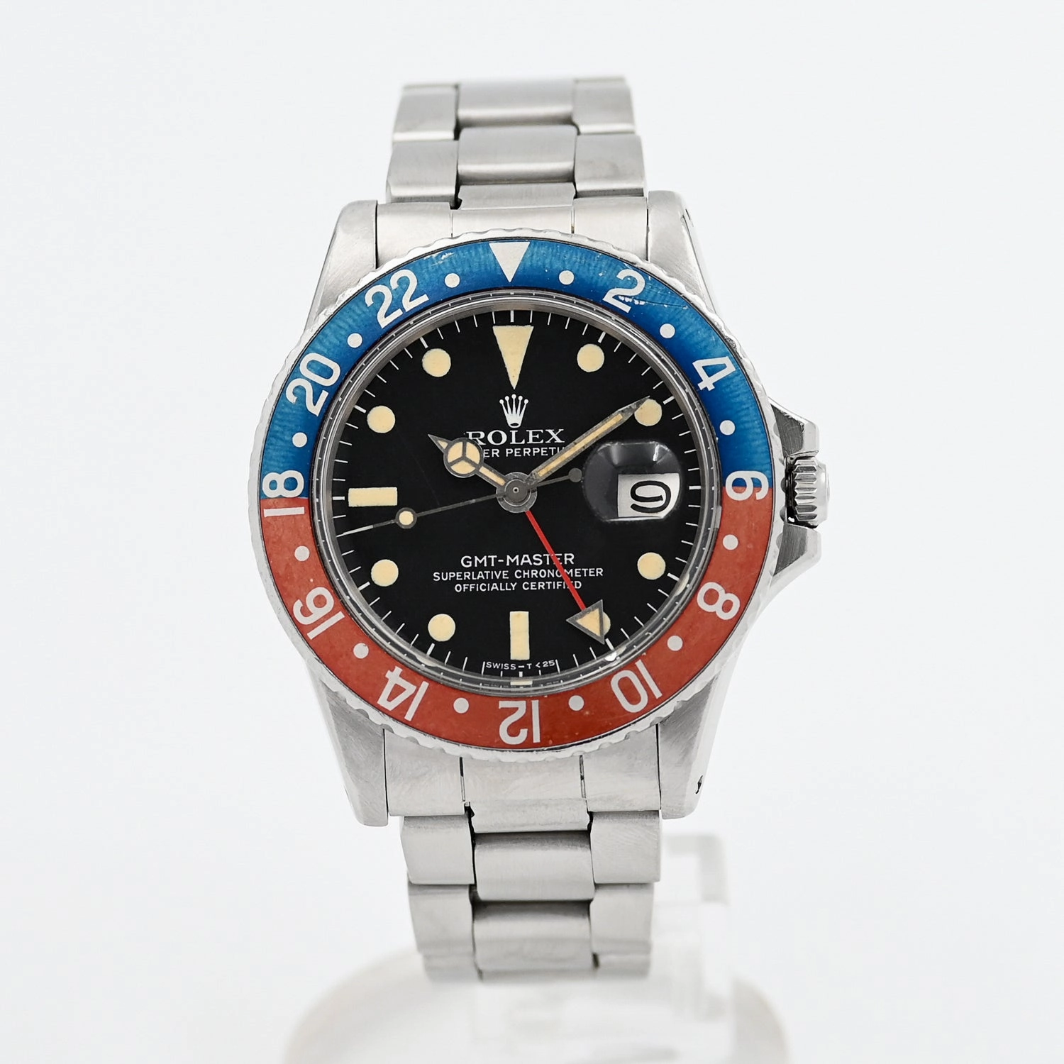Rolex GMT Master Pepsi ref: 1675 from 1975