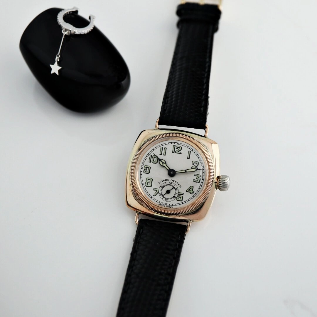 Rolex Oyster Extra Prima, 1928 Men's Gold Vintage Watch