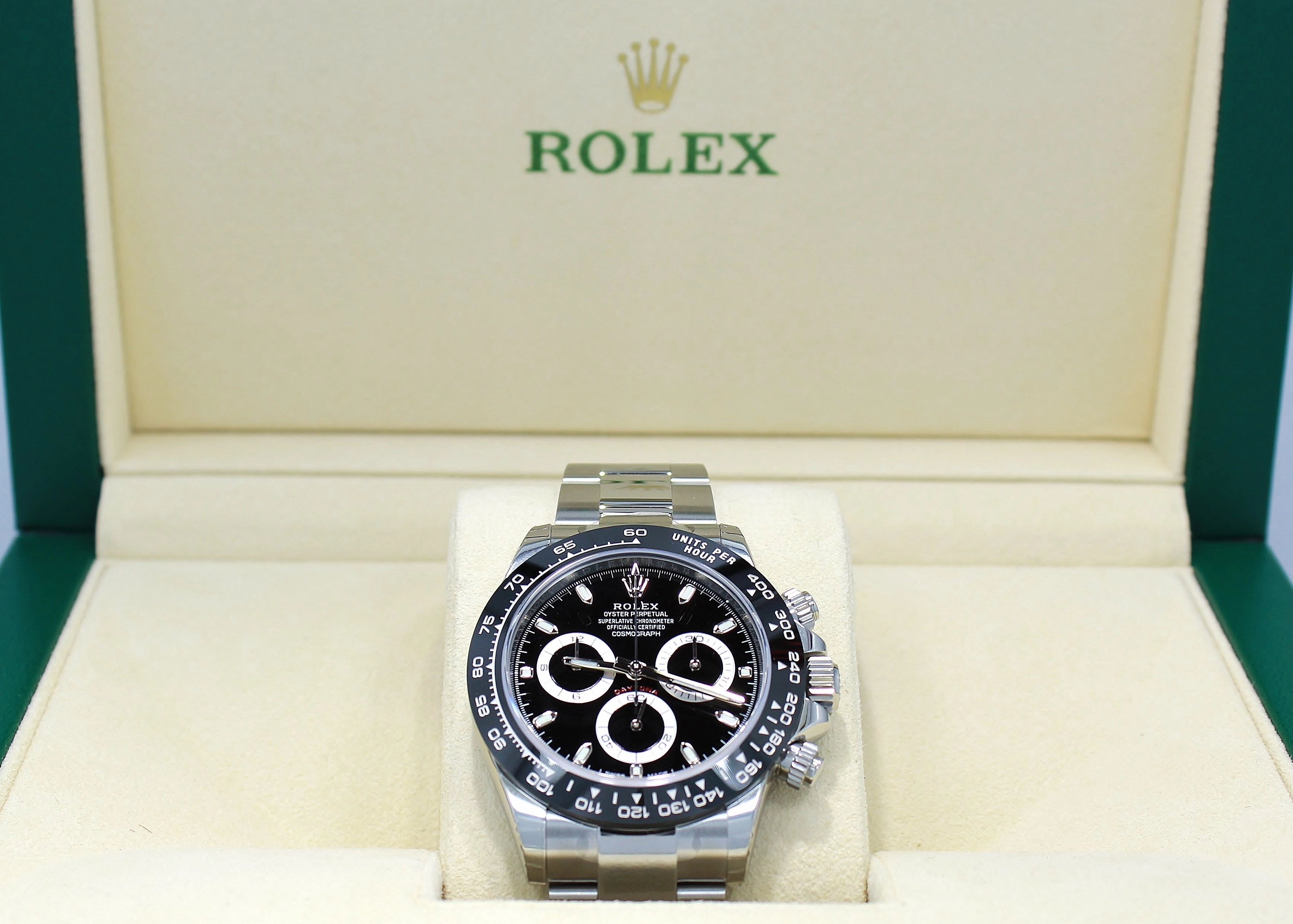 Rolex Oyster Perpetual Cosmograph Daytona 116500 LN Black Unworn