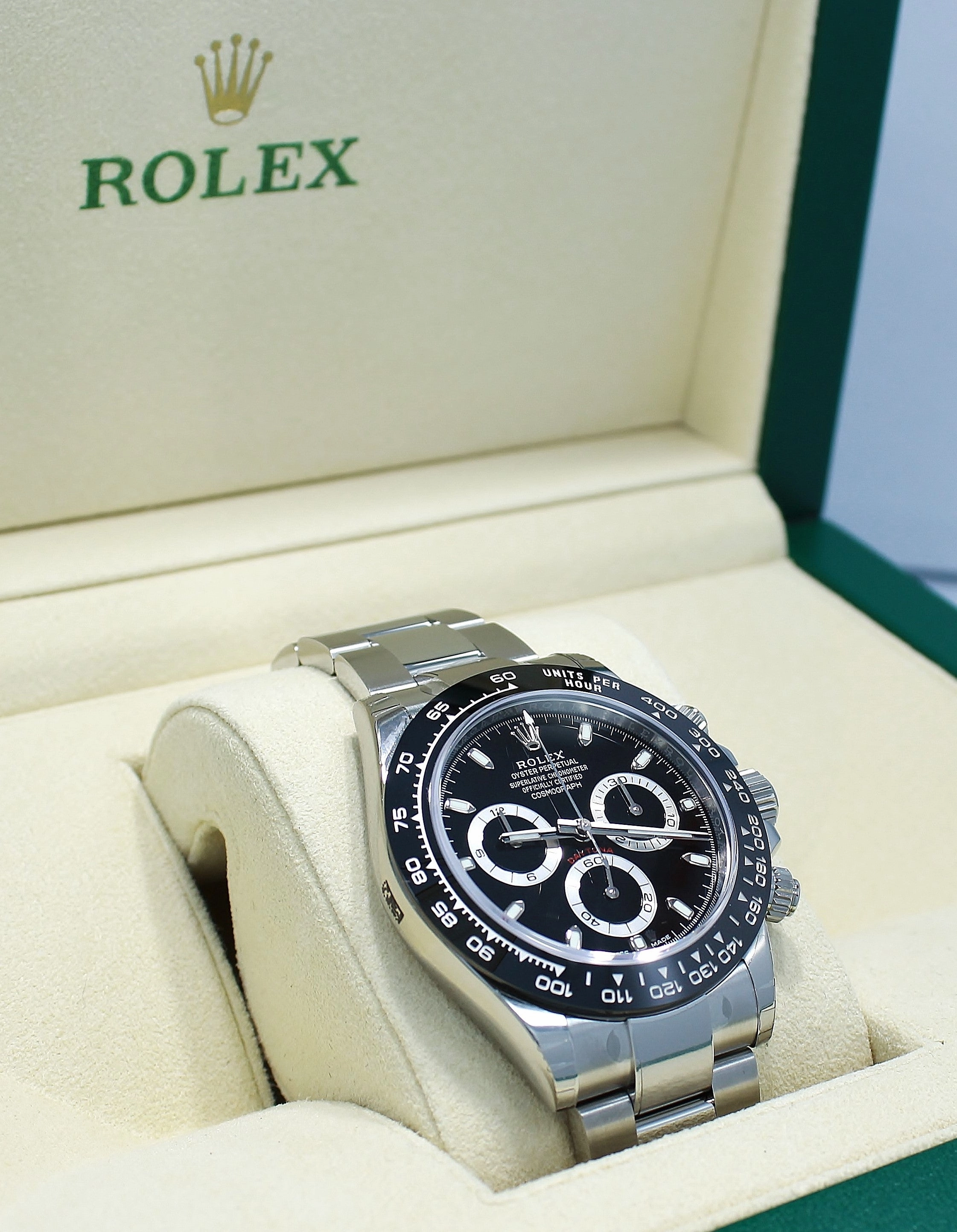 Rolex Oyster Perpetual Cosmograph Daytona 116500 LN Black Unworn