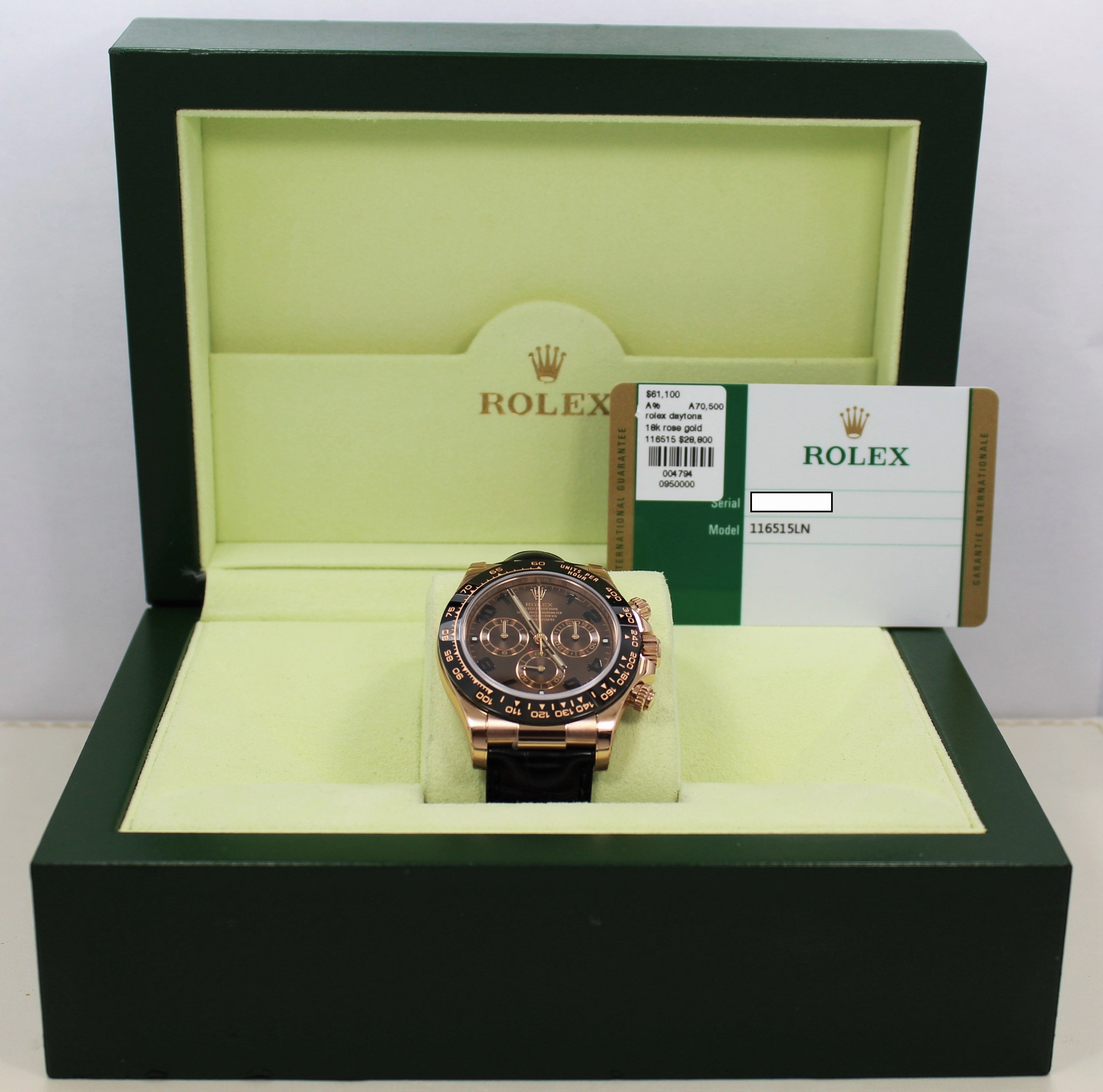 Rolex Oyster Perpetual Cosmograph Daytona 116515 ( Unworn )