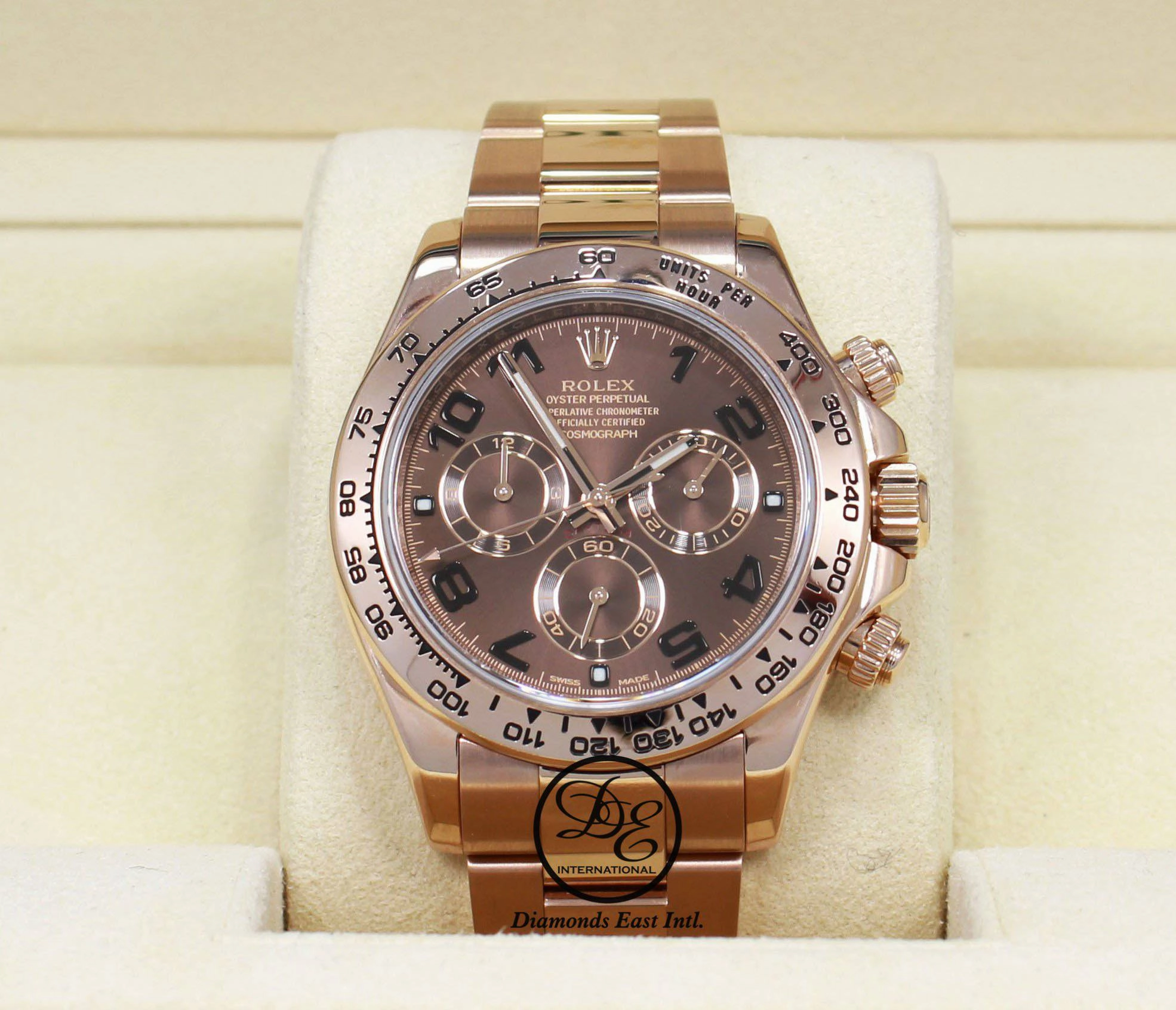 Rolex Oyster Perpetual Cosmograph Daytona Chocolate 116505