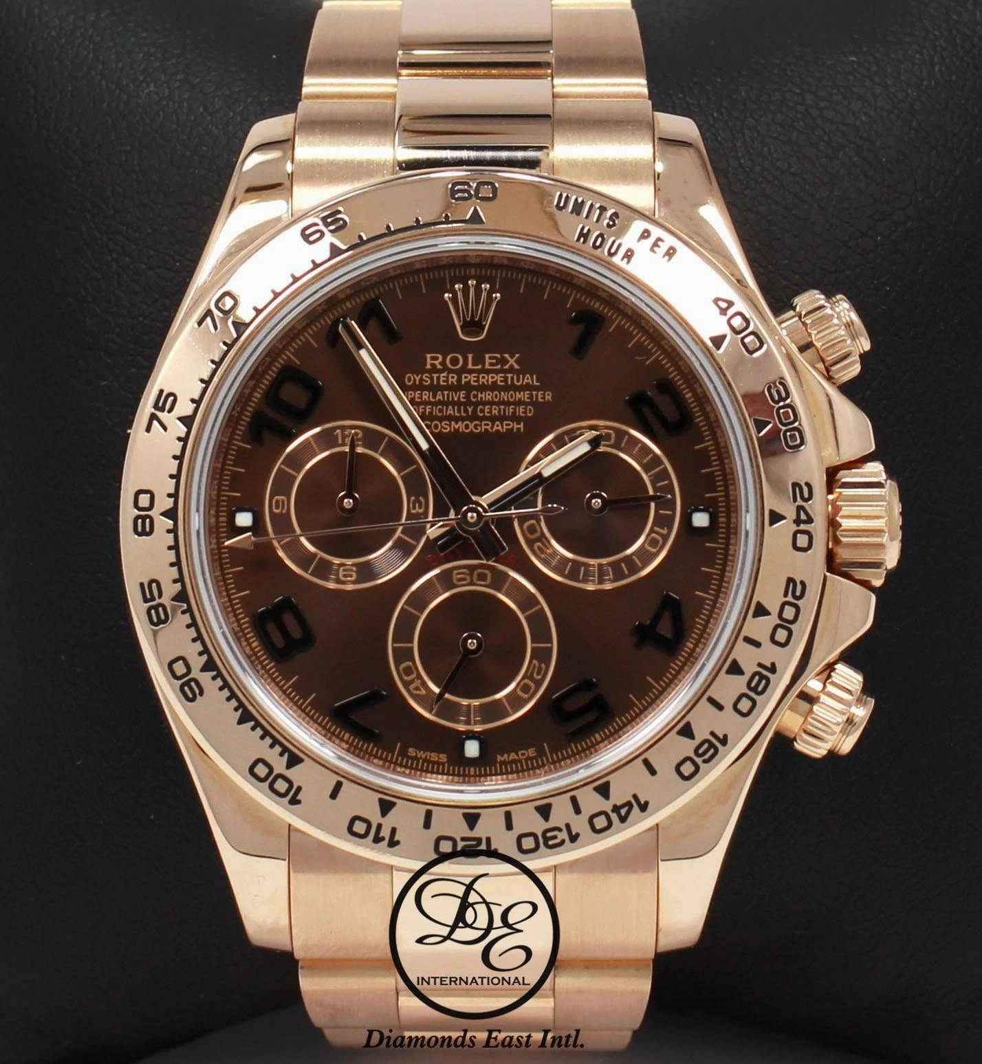 Rolex Oyster Perpetual Cosmograph Daytona Chocolate 116505