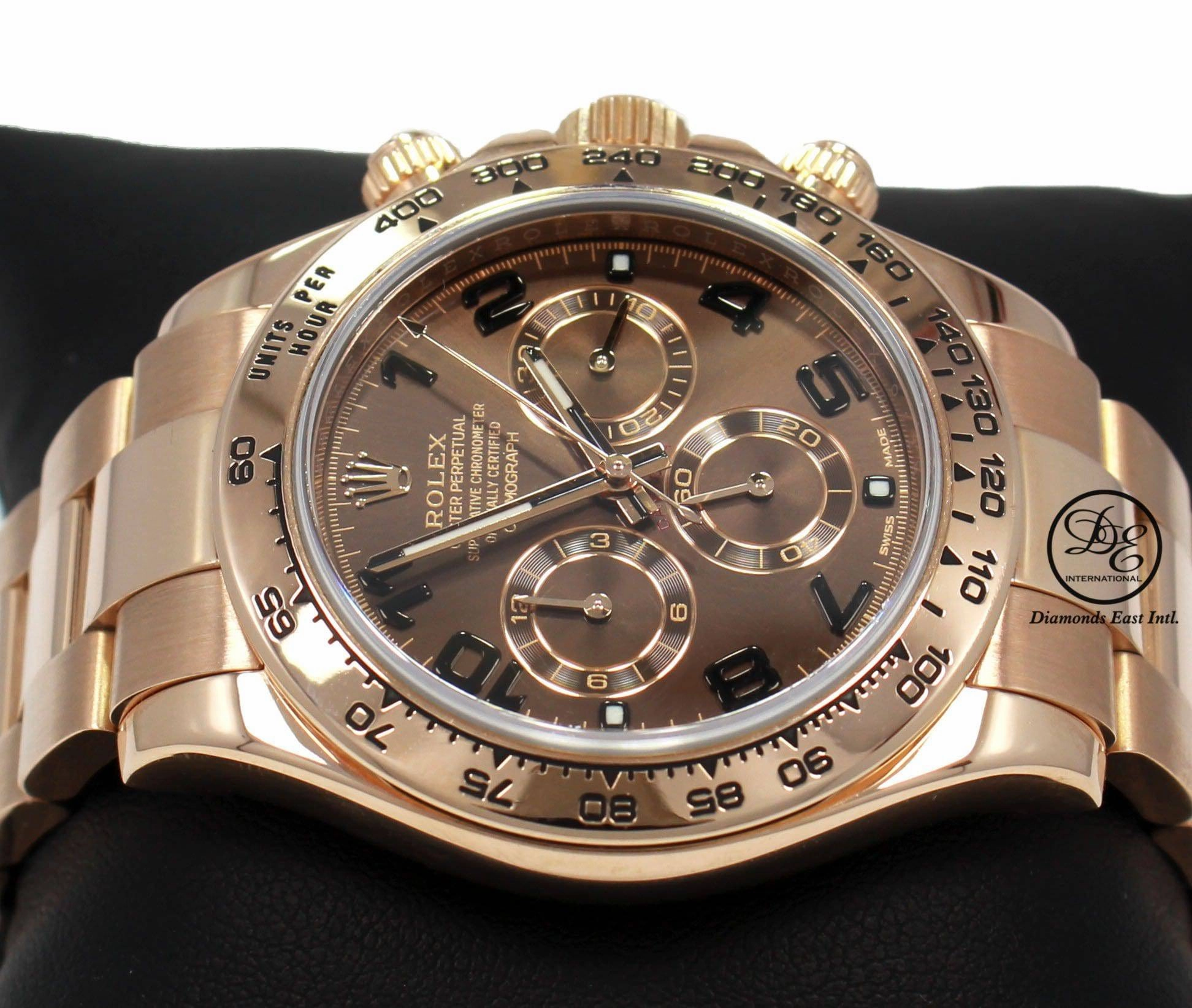Rolex Oyster Perpetual Cosmograph Daytona Chocolate 116505