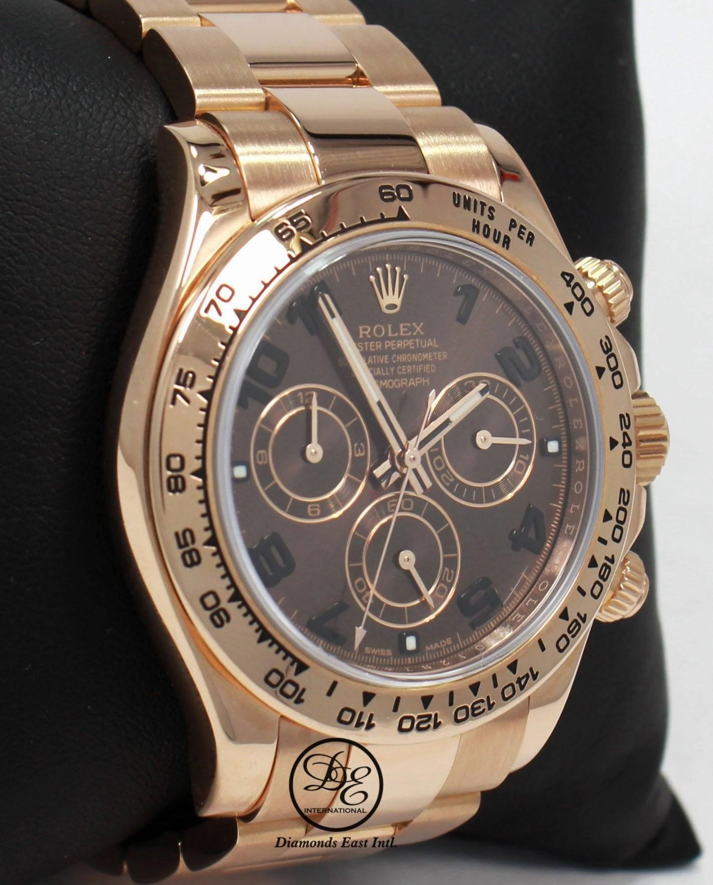 Rolex Oyster Perpetual Cosmograph Daytona Chocolate 116505