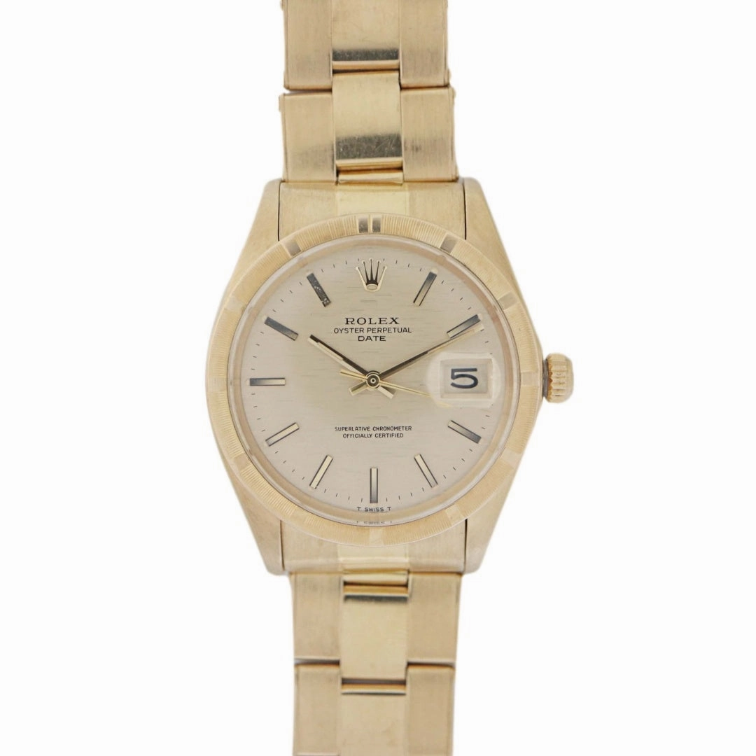 Rolex Oyster Perpetual Reference 1501 Date 18k Gold, 1972