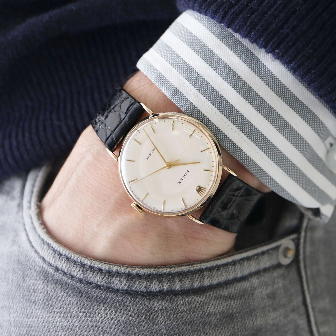 Rolex Precision 9k Gold