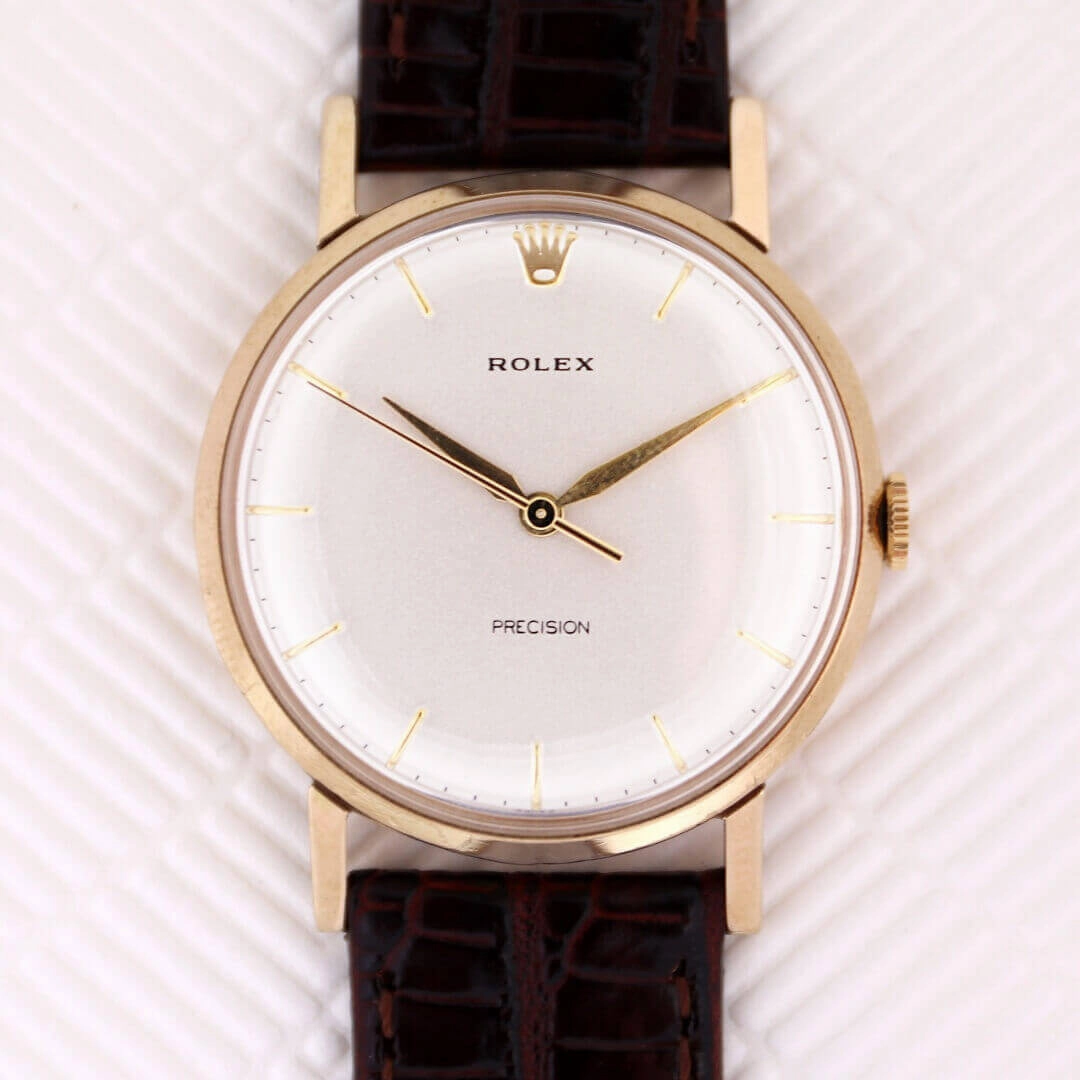 Rolex Precision, 9k Gold Dennison, 1964