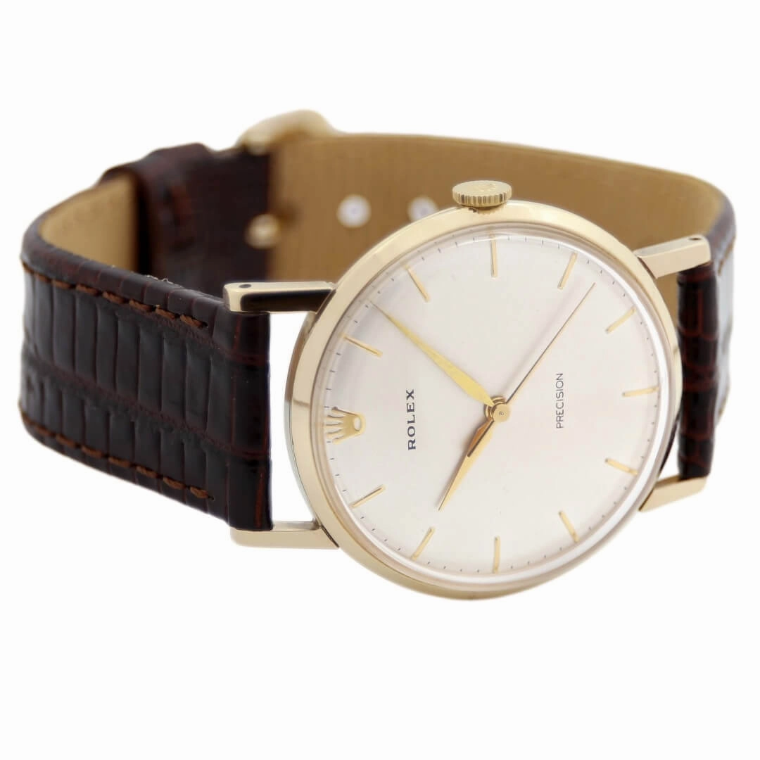 Rolex Precision, 9k Gold Dennison, 1964