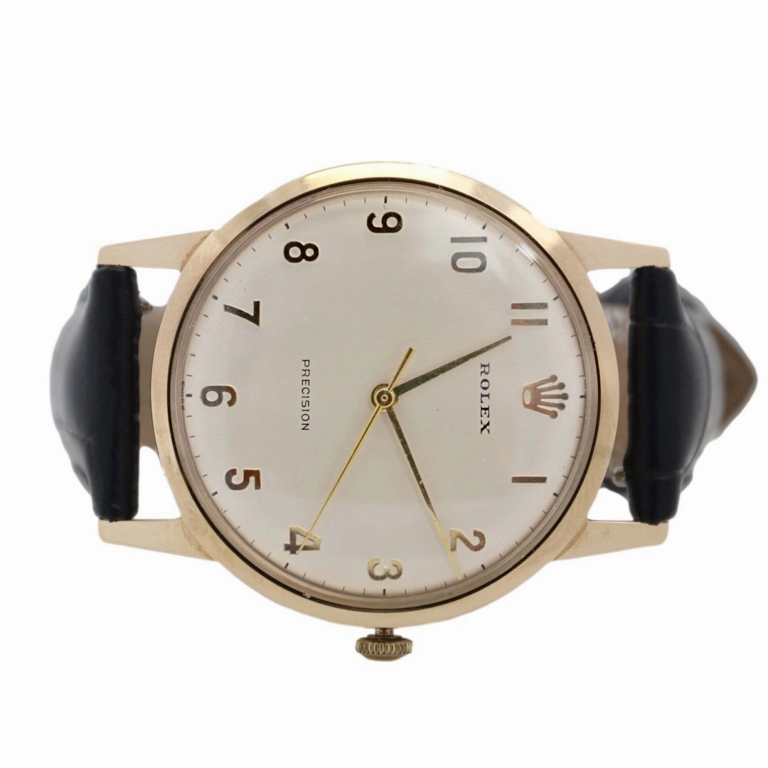 Rolex Precision 9k Gold Presentation Watch 1960's