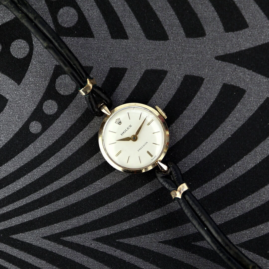 Rolex Precision Ladies 9k Gold, Circa 1960