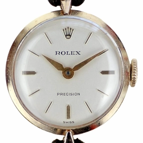 Rolex Precision Ladies 9k Gold, Circa 1960