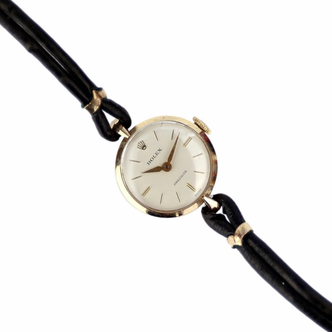 Rolex Precision Ladies 9k Gold, Circa 1960