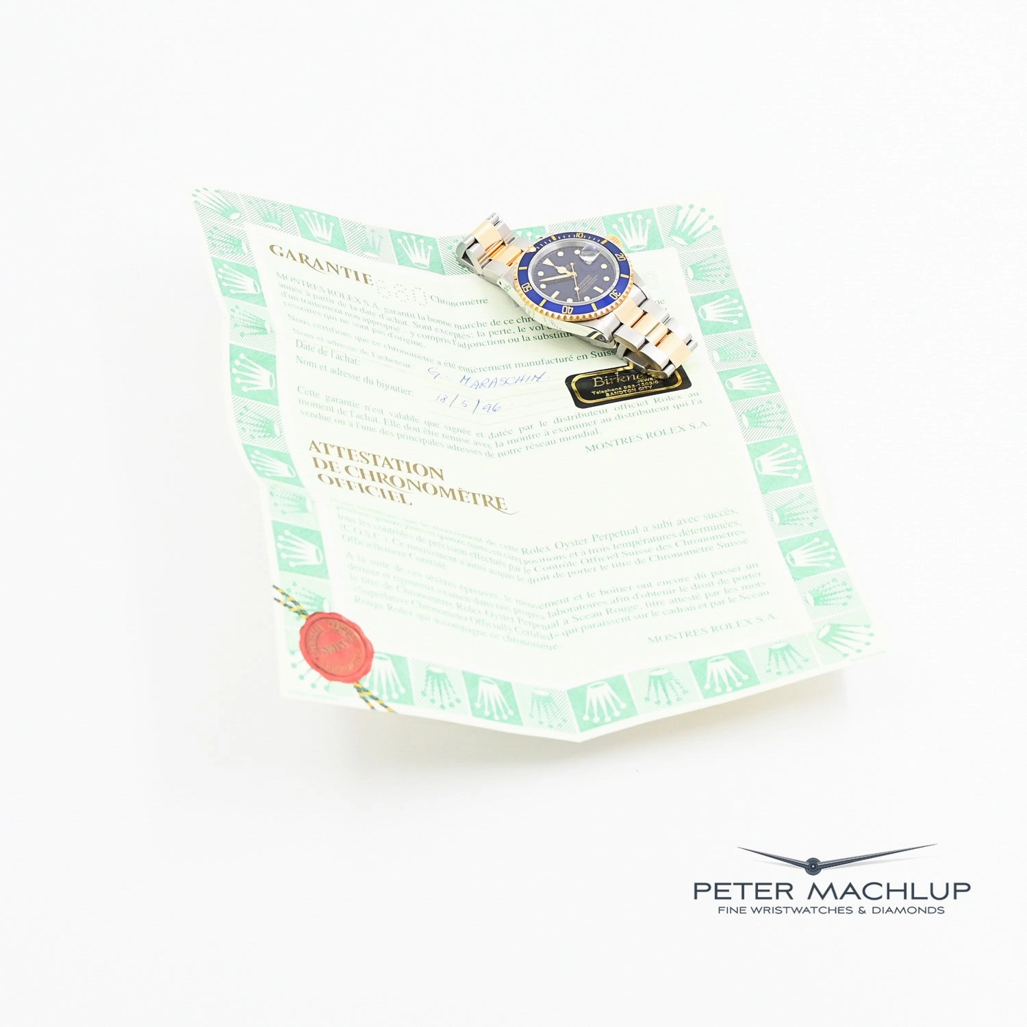 Rolex Submariner Date 1996