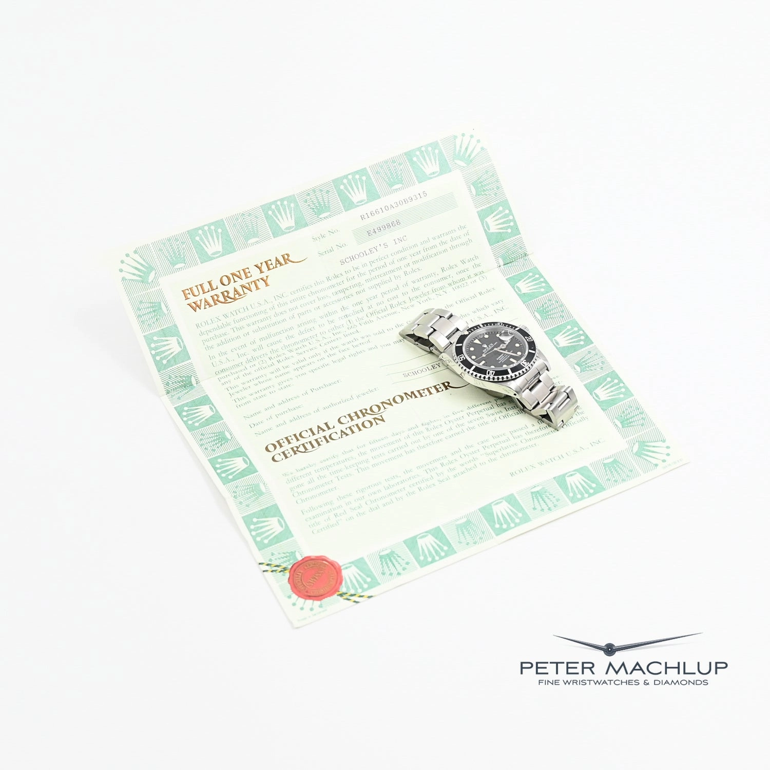 Rolex Submariner Date 40 1990