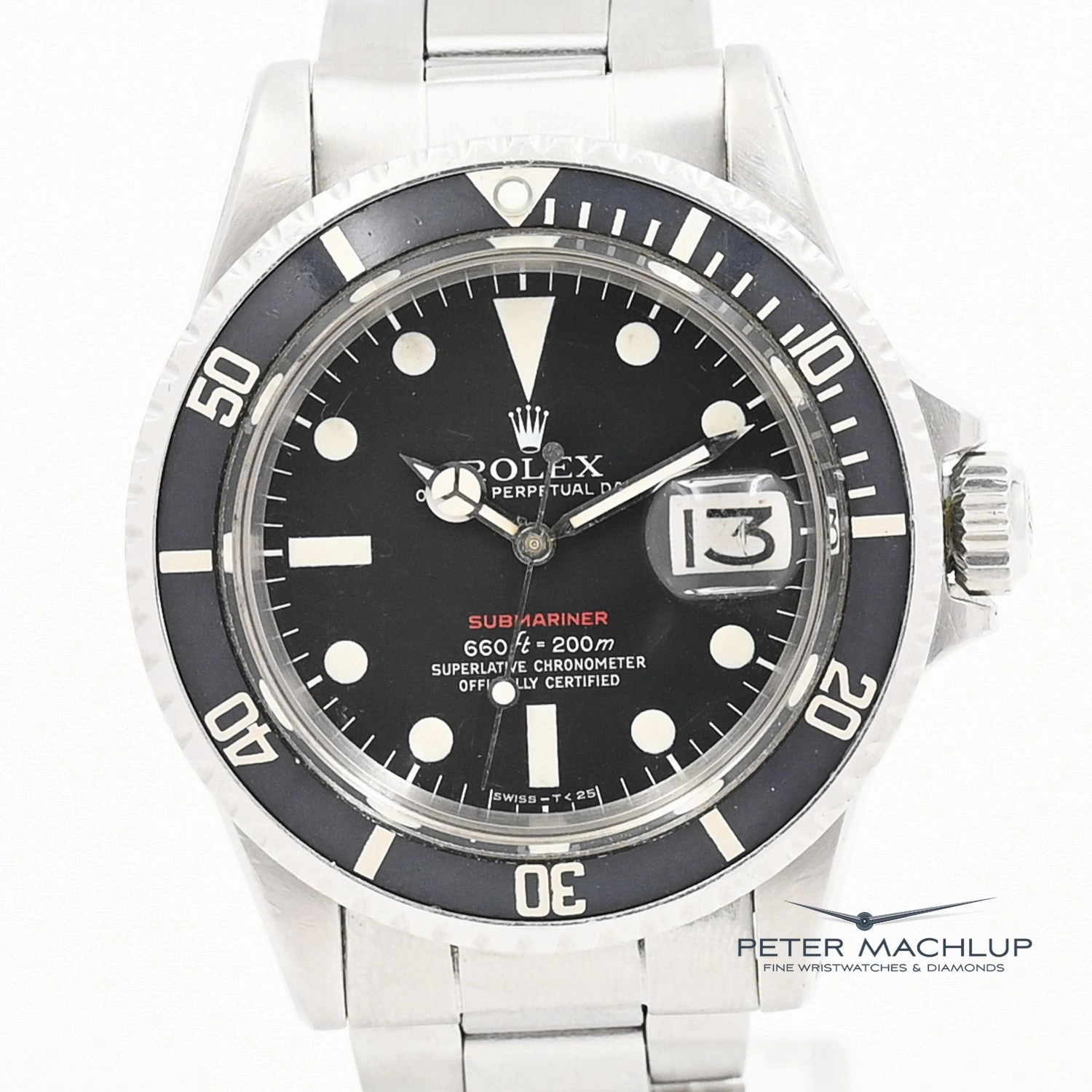 Rolex Submariner Date "Red" 1680 1973