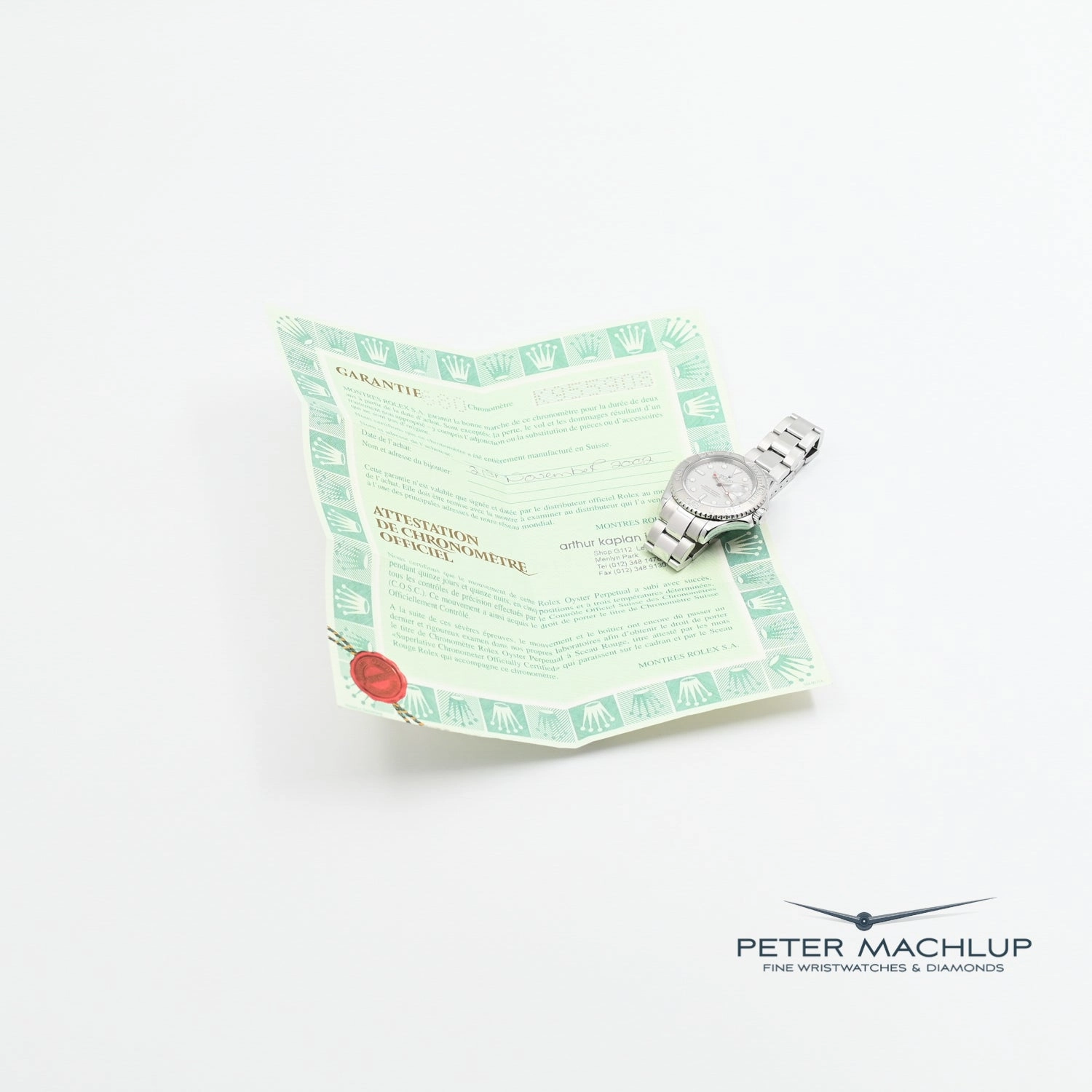 Rolex Yachtmaster 40mm 2002