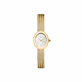 Rosefield Watch - Mini Oval Gold