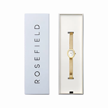 Rosefield Watch - Mini Oval Gold
