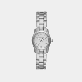 Runway Women Quartz Silver Dial Analog Stainless Steel Watch MK7459