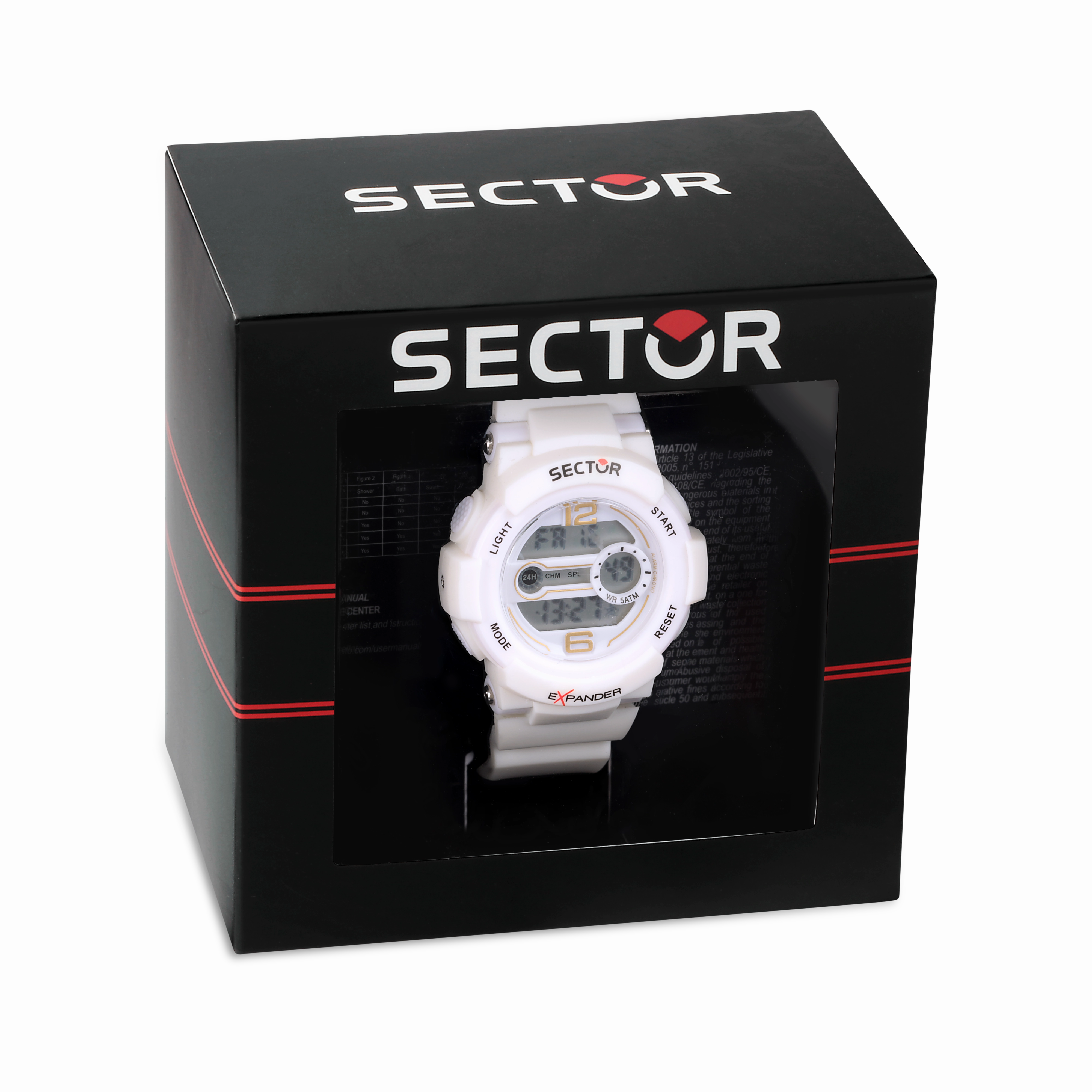 Sector EX-16 White Digital Watch R3251525501