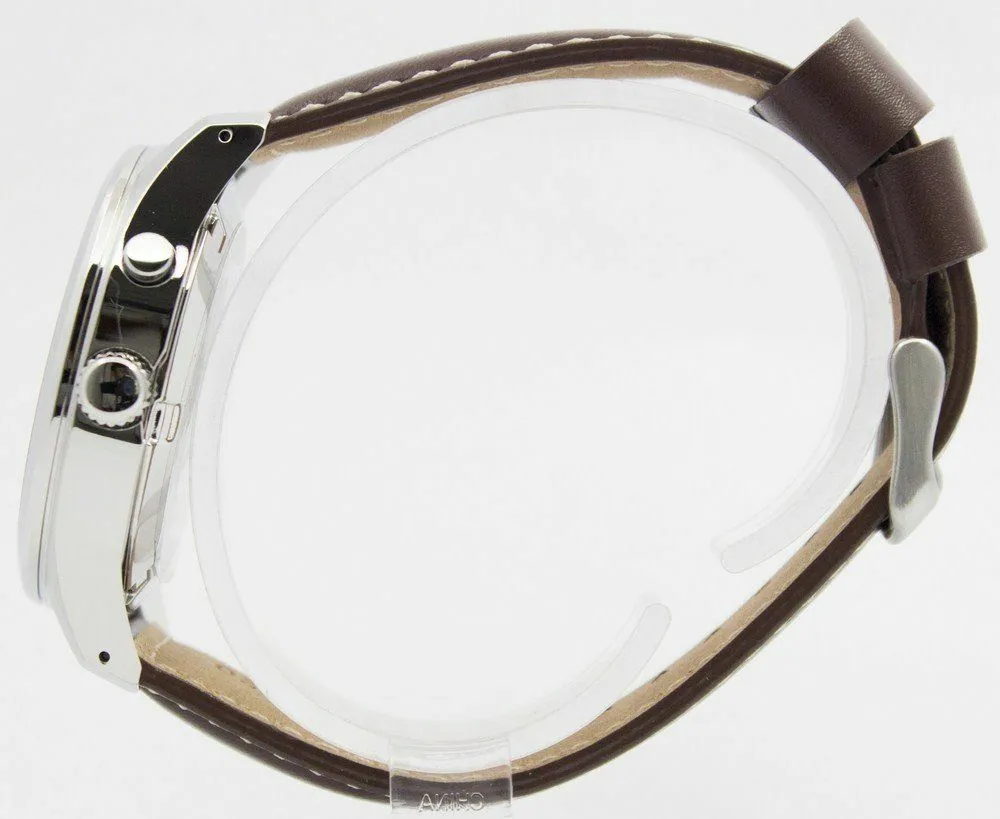 Seiko Kinetic Beige Dial 100M Ska723 Mens Watch