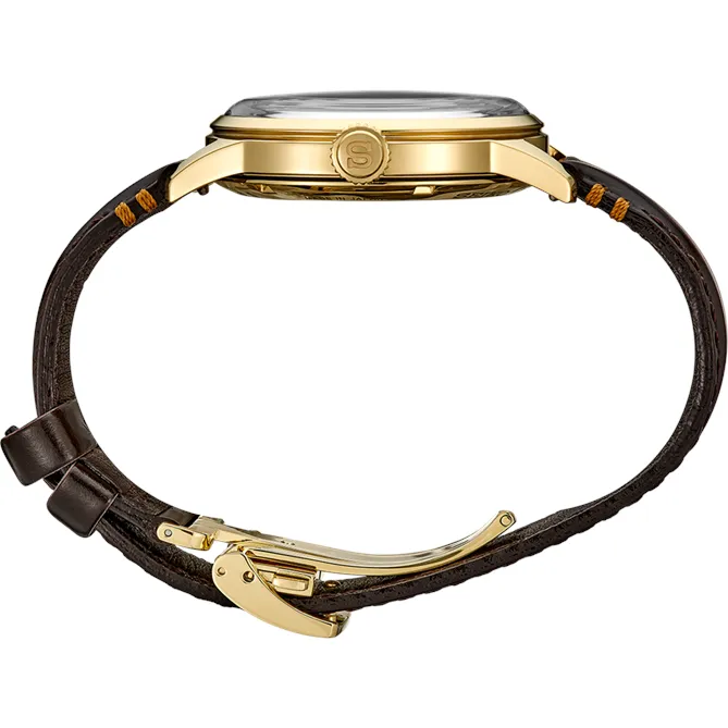 Seiko Presage Limited Edition Gold Face Watch SRPH78J